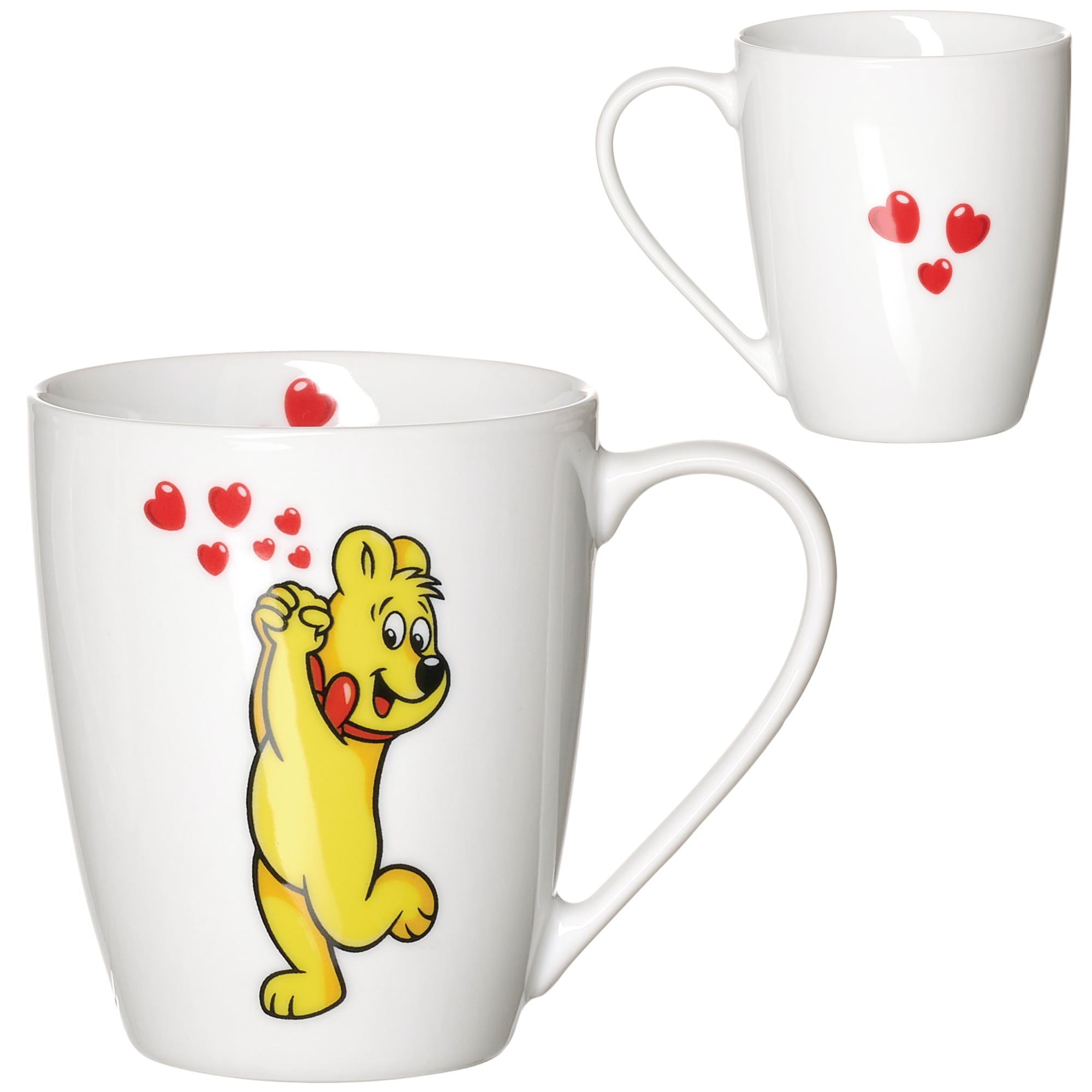 Becher "HARIBO Winner, 360 ml", Ø 9cm x 10cm, 360ml, 1 Stk.bunt, RITZENHOFF & BREKER, Trinkgefäße, spülmaschinenfest