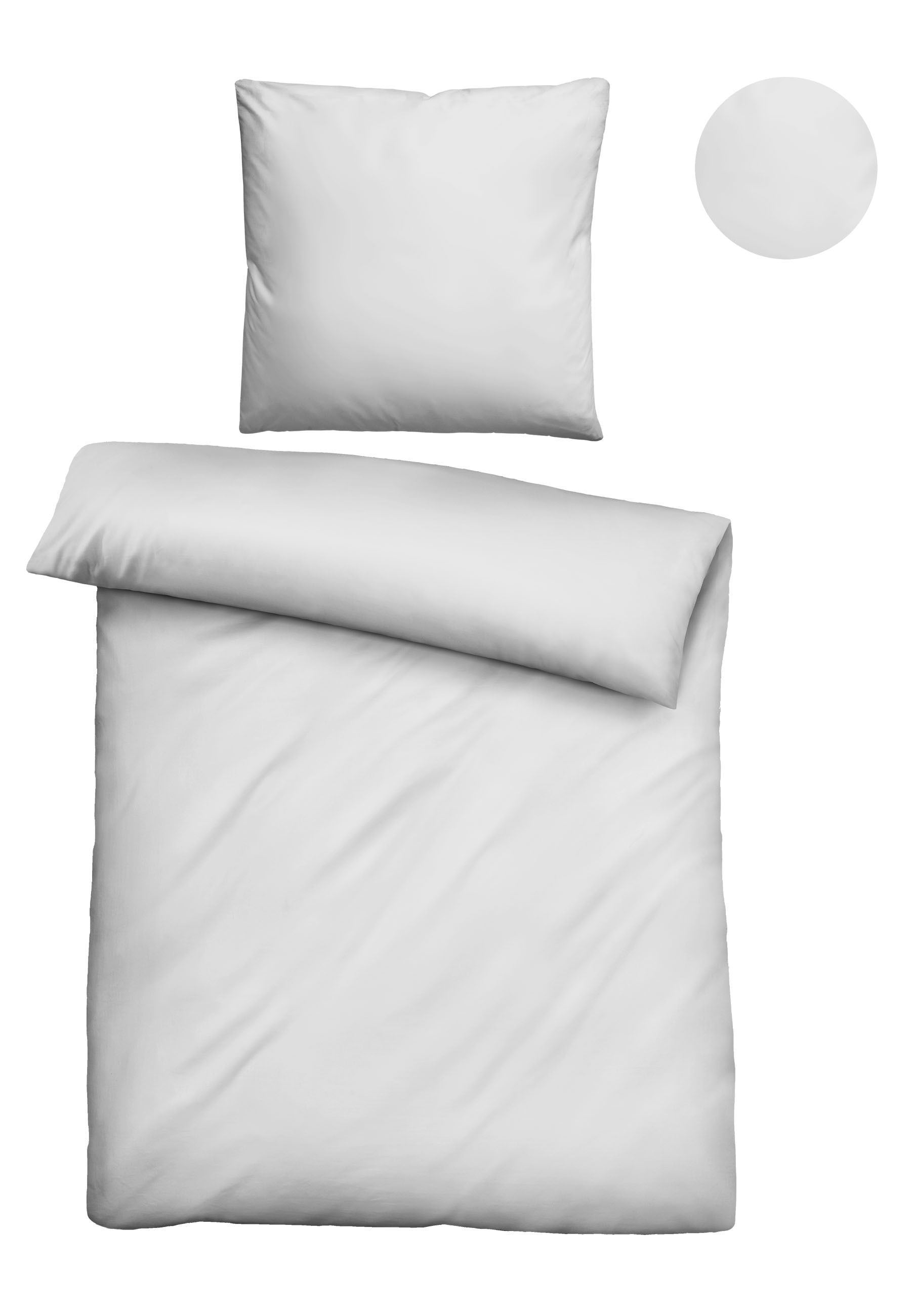 Biberna Bettwäsche "0470500, hochwertige TENCEL Qualität" 2 Stk. natürlicher Rohstoff, schnelltrocknend, angenehm weich, atmungsaktiv