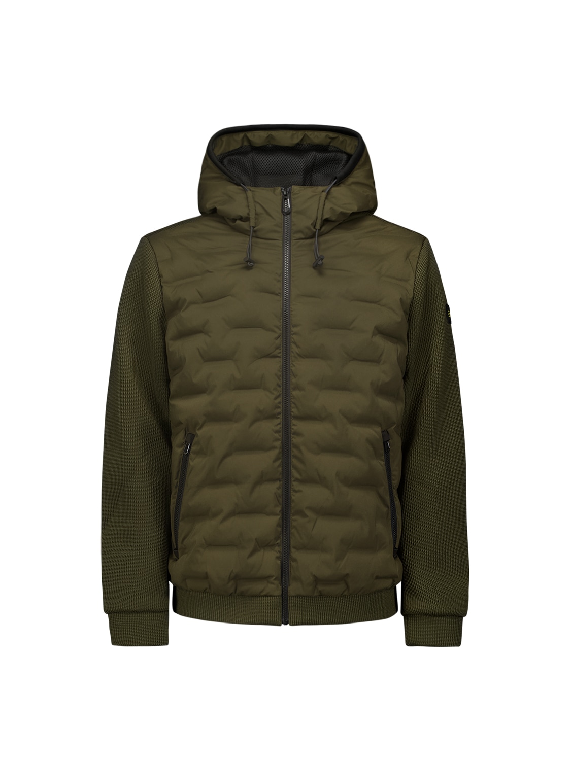 NO EXCESS Softshelljacke »No Excess Versiegelte Jacke mit Kapuze«