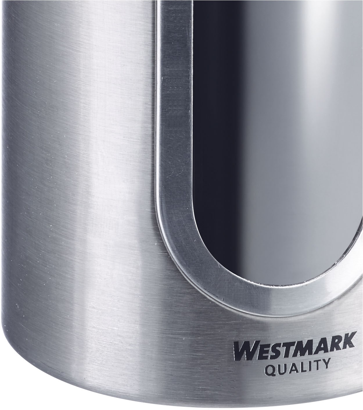 WESTMARK Vorratsdose »Vorratsdose mit Fenster 1800 ml«, (1 tlg.), Edelstahl Vorratsbehälter für Kaffee, Mehl, Zucker etc.