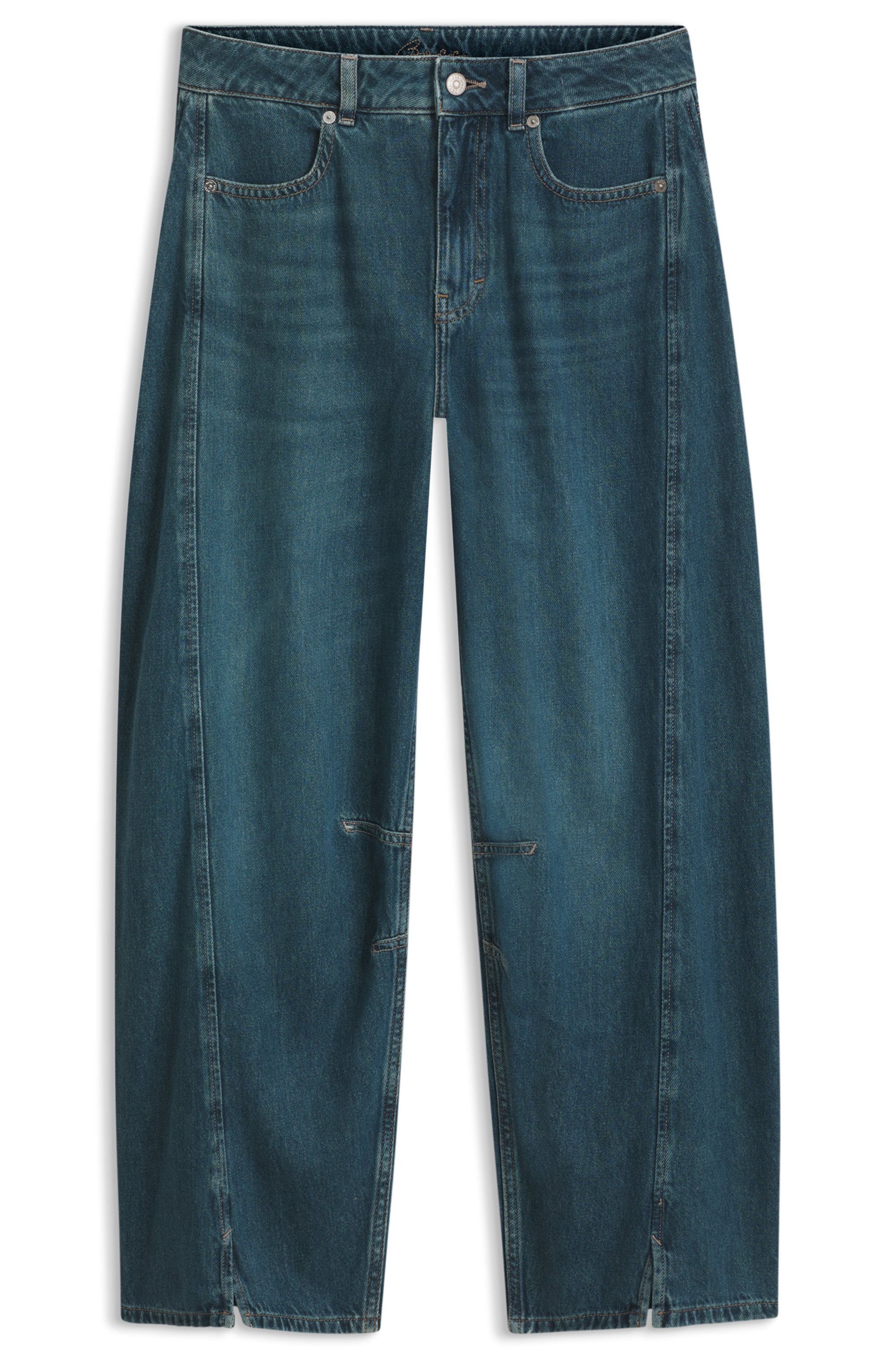 BOSS ORANGE High-waist-Jeans »DIANA HR C Premium Damenmode« im Balloon Fit, Baumwoll-Denim