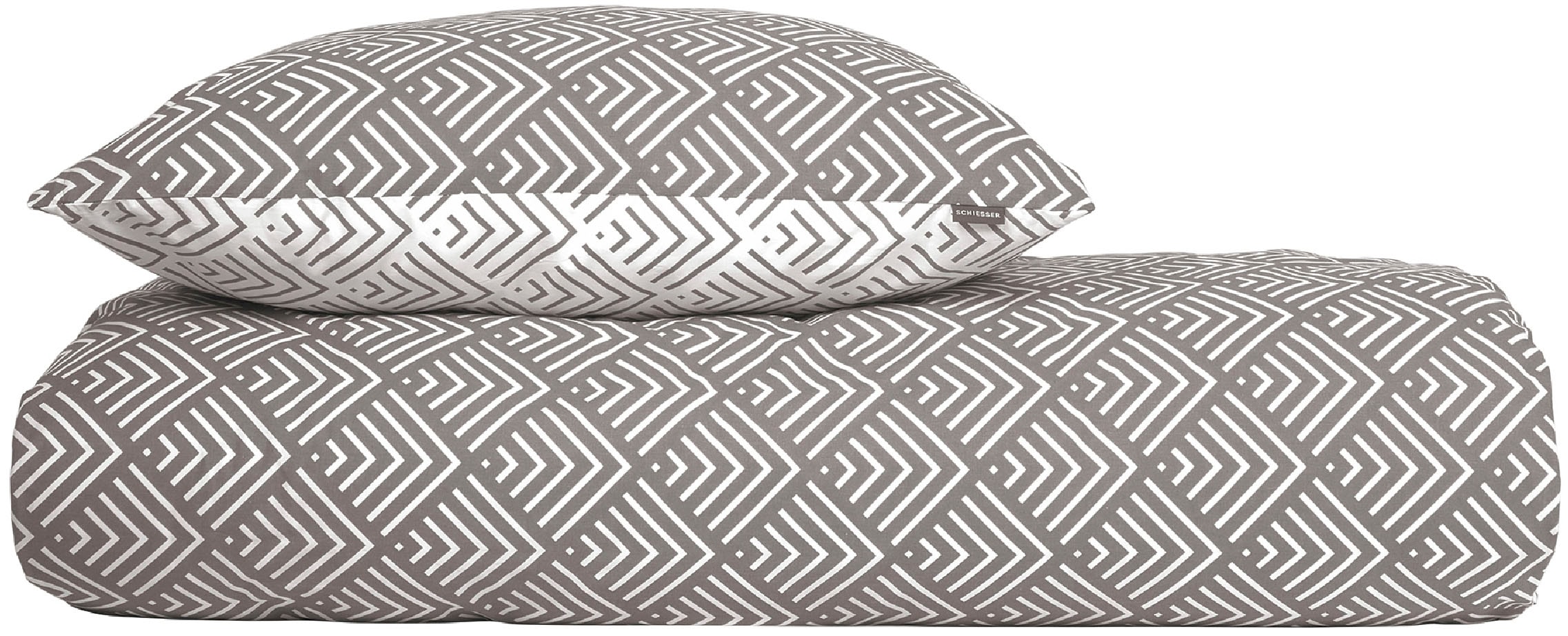 Schiesser Bettwäsche "Mabel aus weicher Baumwolle mit abstraktem Muster" 2 günstig online kaufen