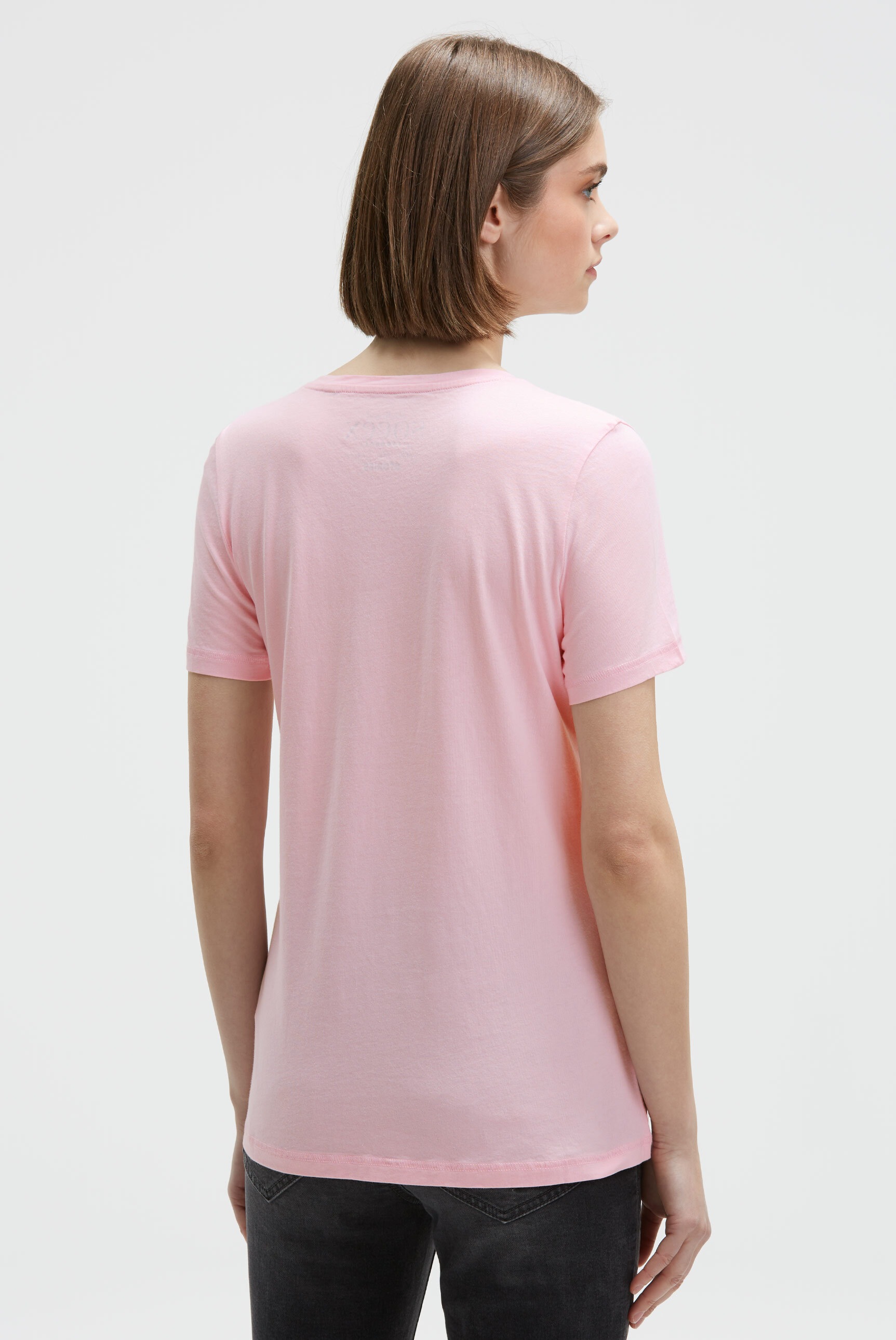 SOCCX V-Shirt aus Baumwolle