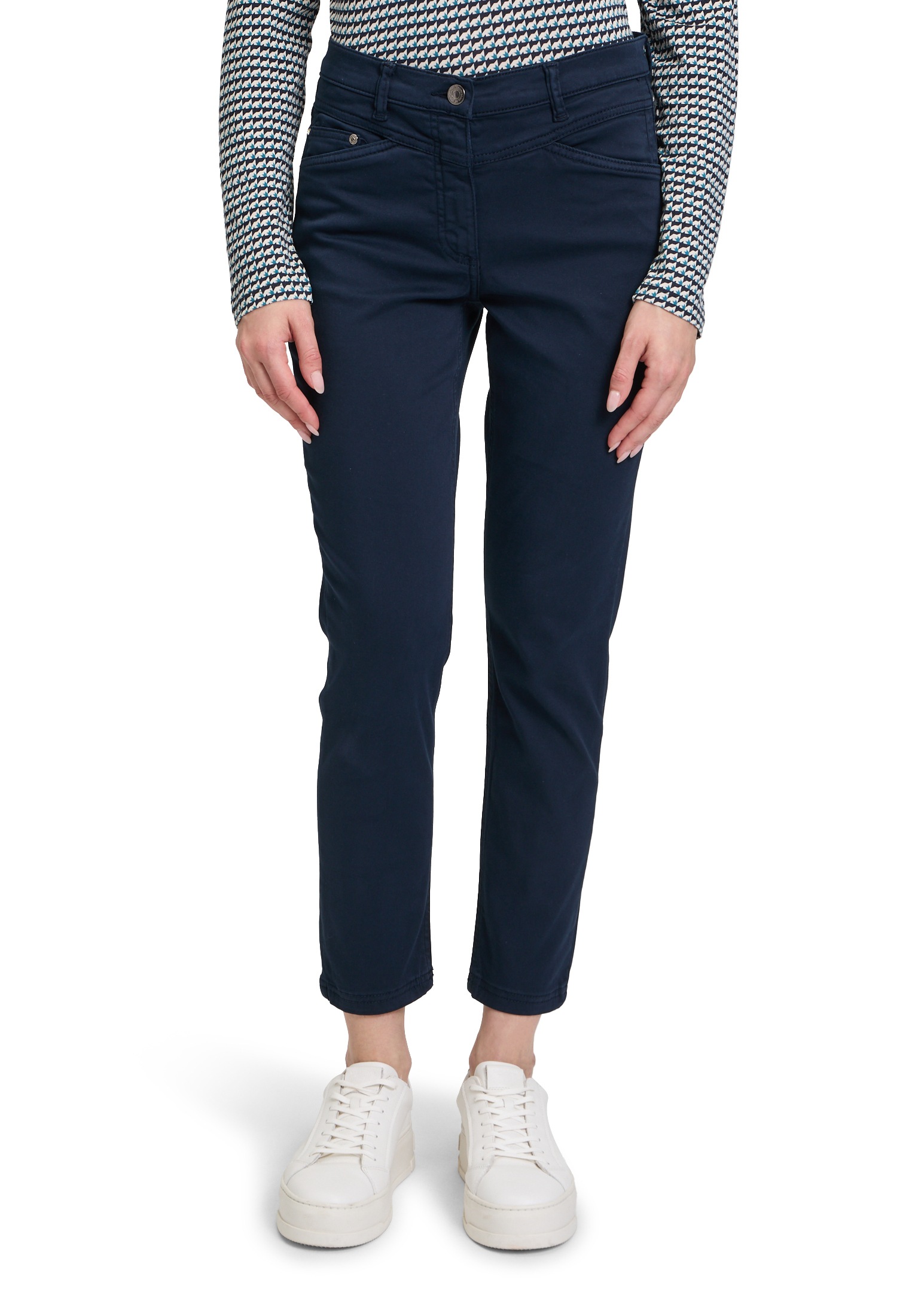 Betty Barclay Stoffhose "Betty Barclay Casual-Hose Slim Fit", Passenabtrennung