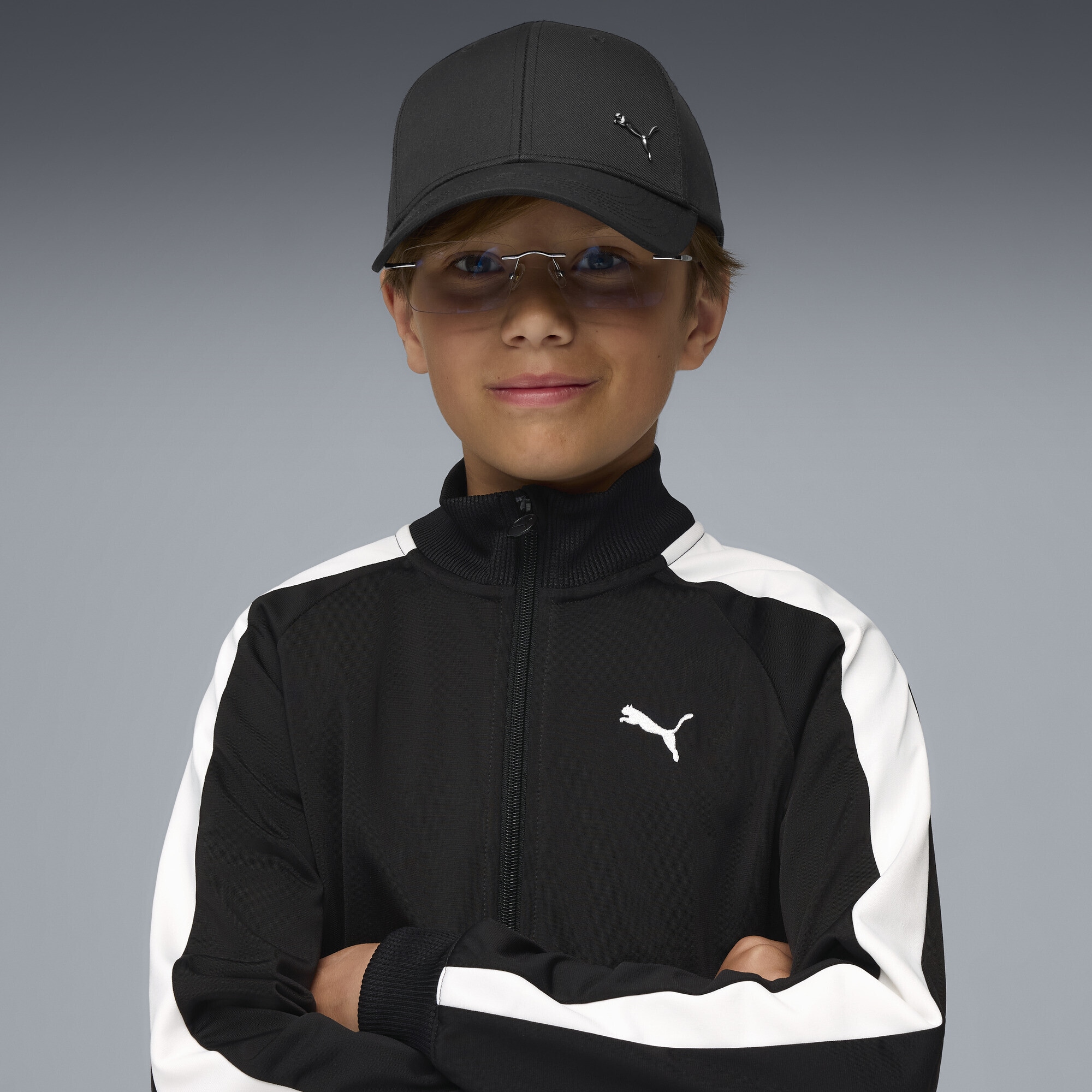 PUMA Flex Cap »Essentials Metal PUMA Cat Baseball-Cap Jugendliche«