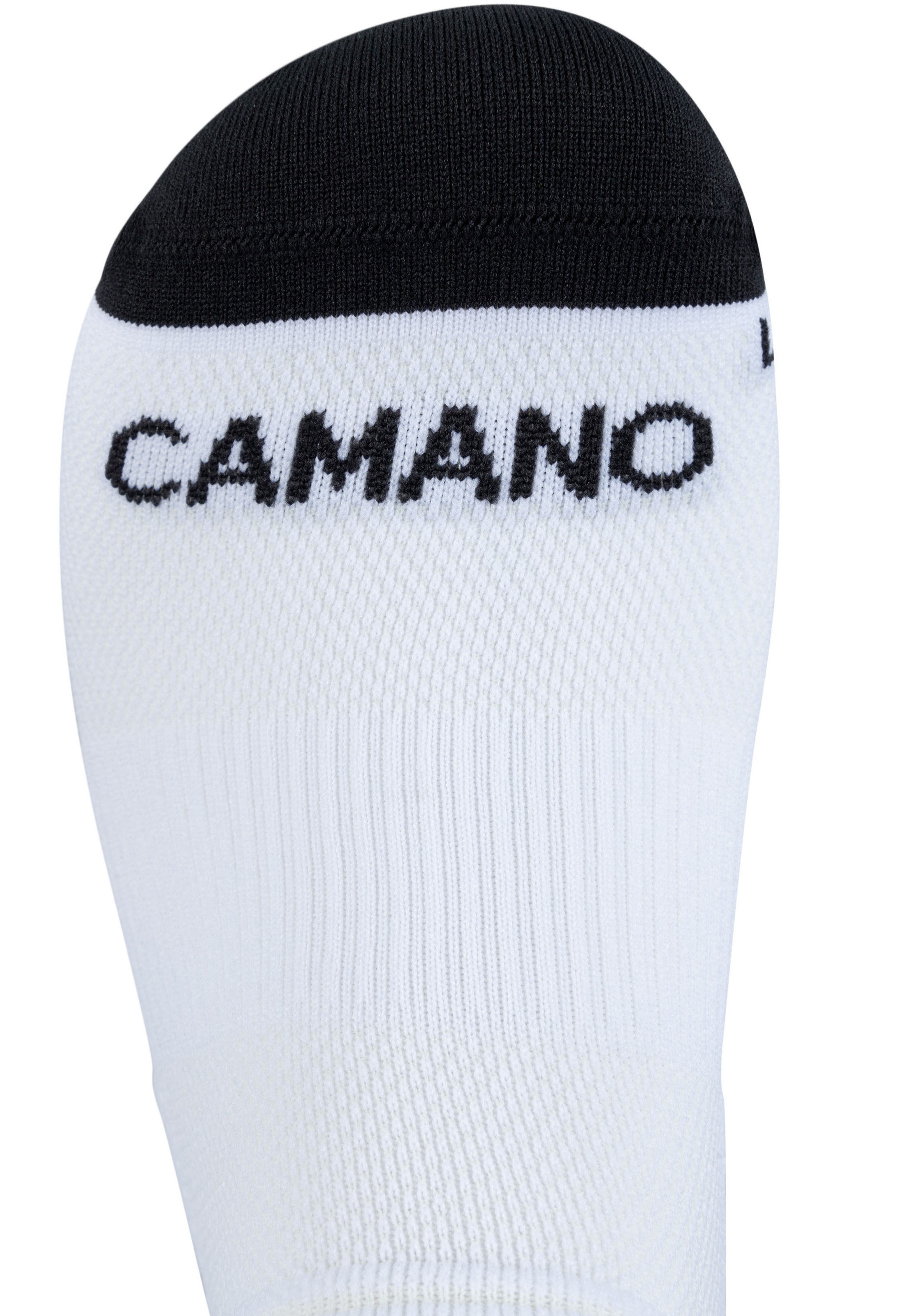 Camano Kurzsocken »function«, (3 Paar), mit kontrastfarbener Zehenpartie und Ferse