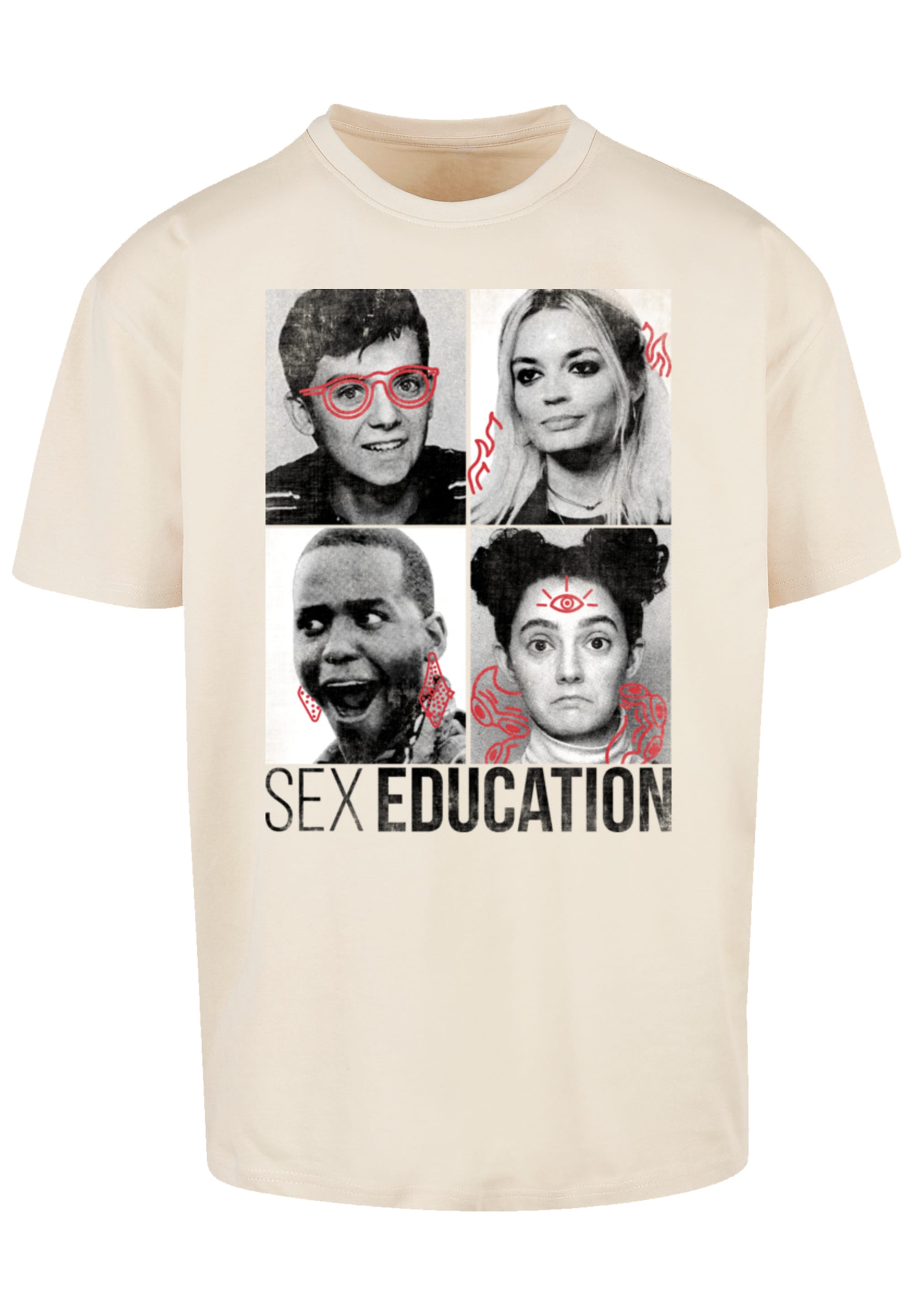 F4NT4STIC T-Shirt "Sex Education Class Photos", Premium Qualität günstig online kaufen