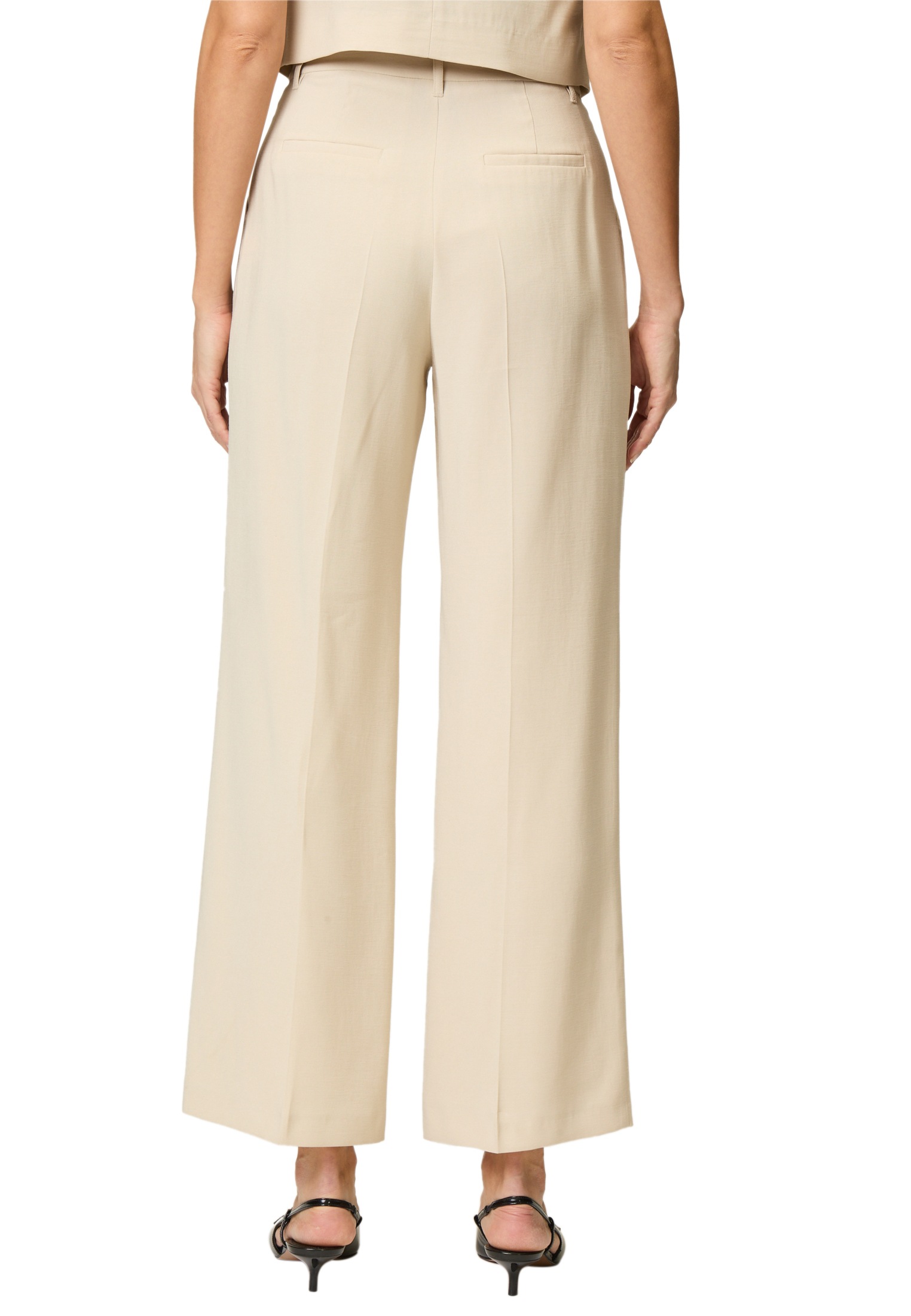 Zero Stoffhose »zero Stoffhose mit Bundfalten 30 Inch«, Falten