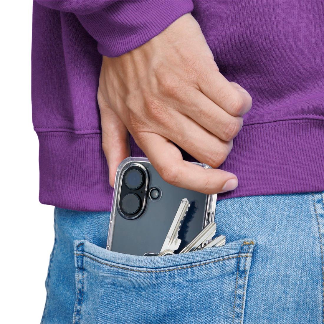 Hama Smartphone-Hülle »Handyhülle „Extreme Protect“ f. iPhone 16 Plus (stoßfest, sturzsicher)«, iPhone 16 Plus, 17 cm (6,7 Zoll)