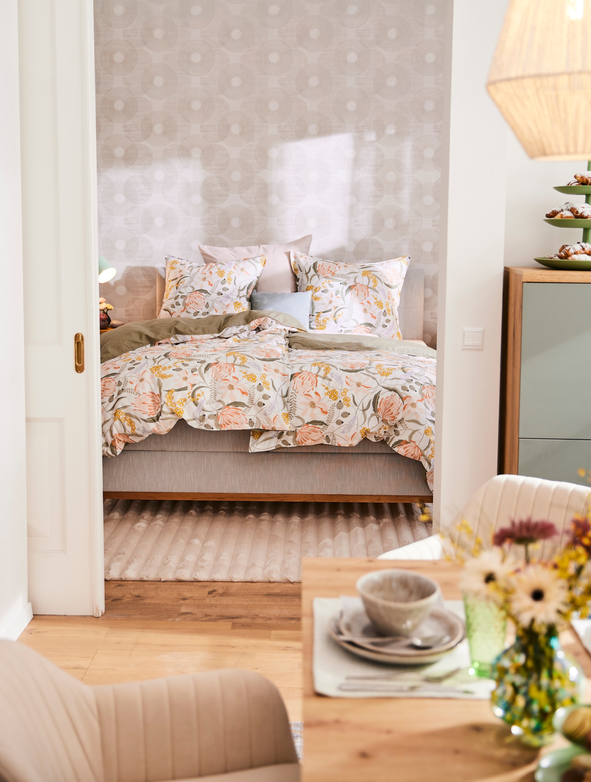 my home Teppich »Melanie, Kunstfellteppich, besonders weich, Hoch-Tief-Effekt«, rechteckig, 15 mm Höhe, Kaninchenfell Optik, Wohnzimmer, Schlafzimmer, auch als Läufer