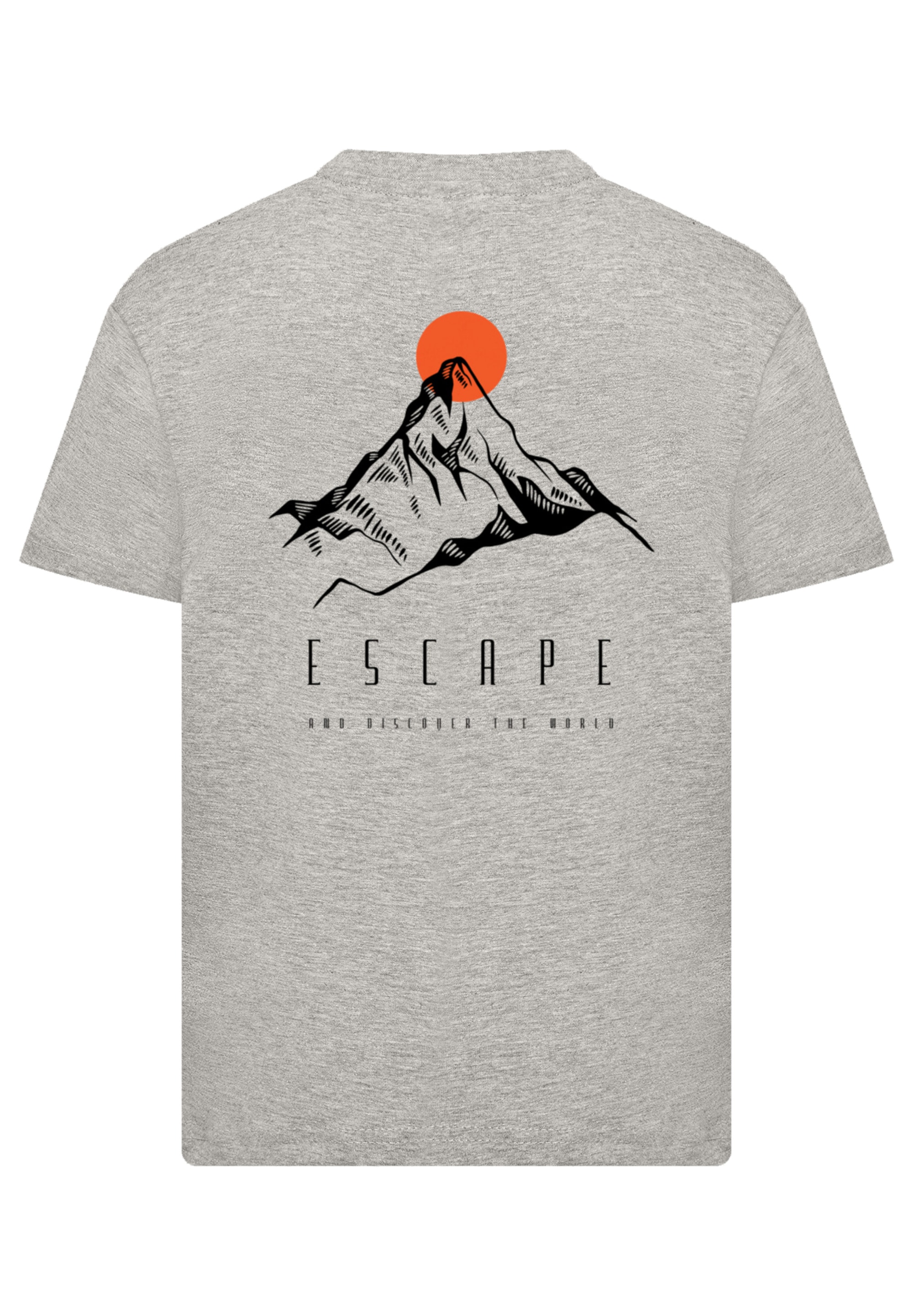 F4NT4STIC T-Shirt »Escape Discover the World Mountain«, Premium Qualität, ESCAPE Collection