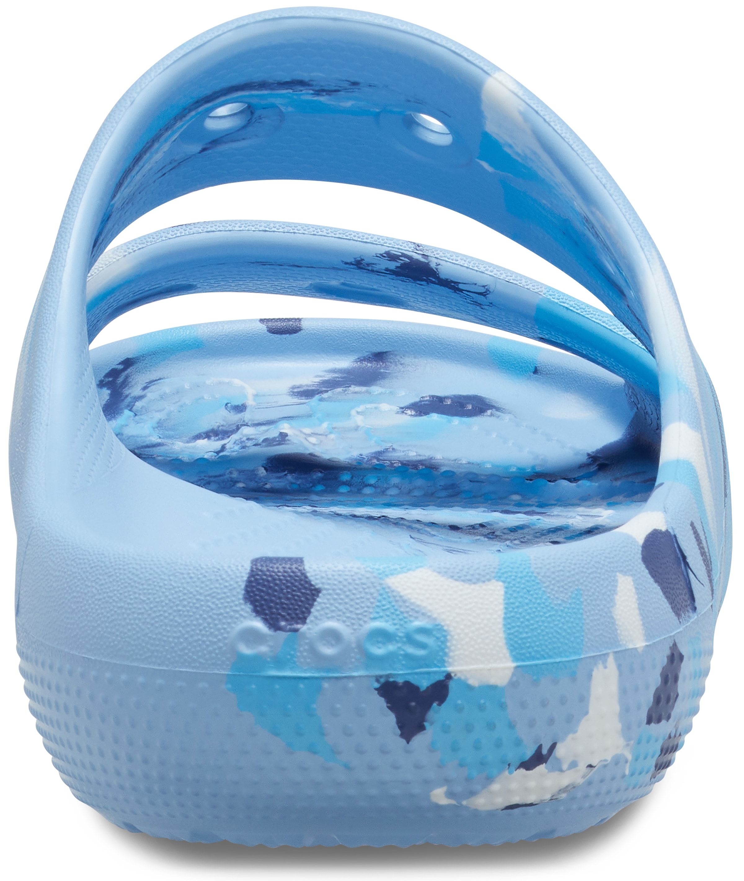 Crocs Pantolette »Classic Marbled Sandal«, mit Tieffußbett