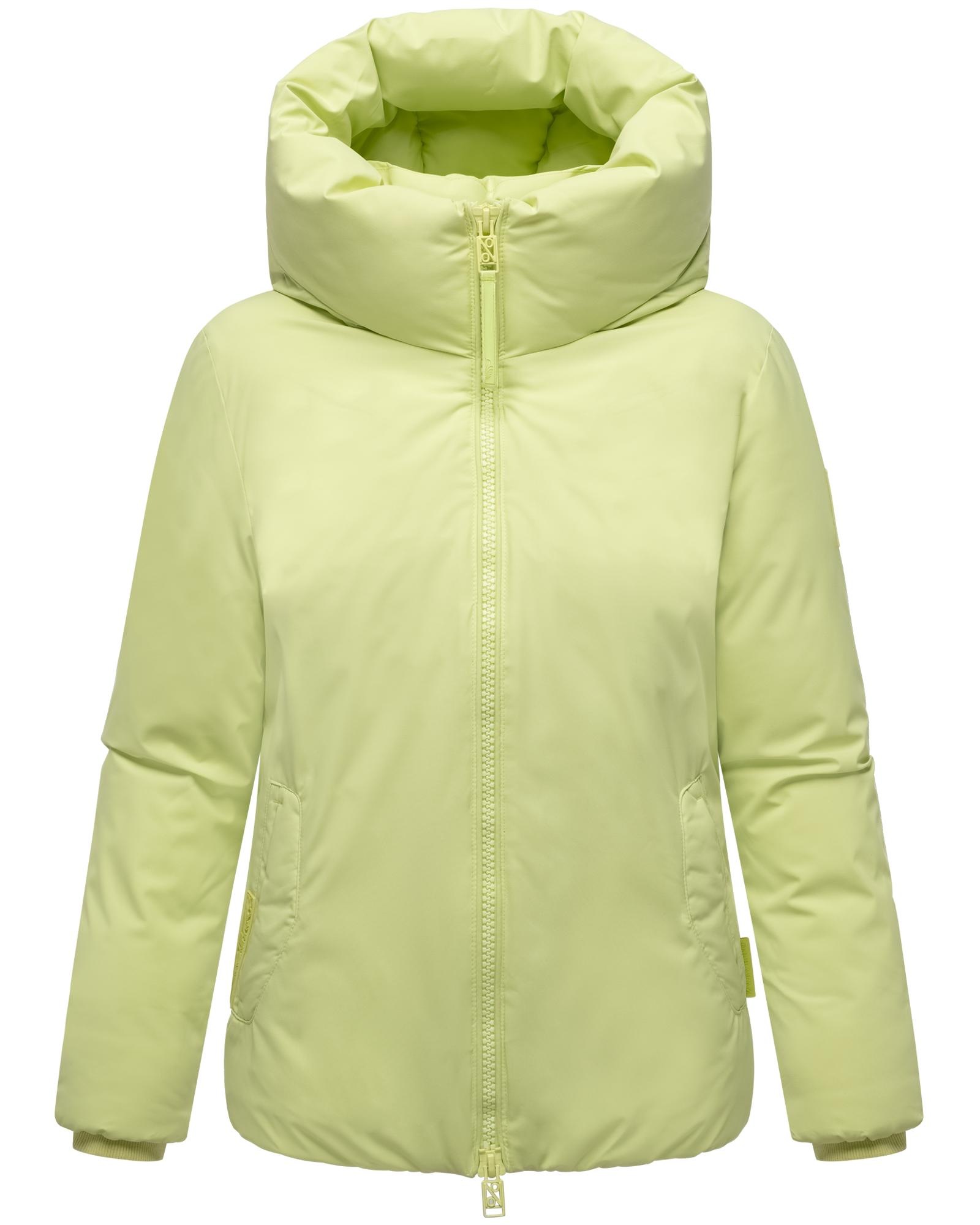 Navahoo Winterjacke »Blütenlicht 14«, mit Kapuze, Warme Damenjacke mit hohem Kragen
