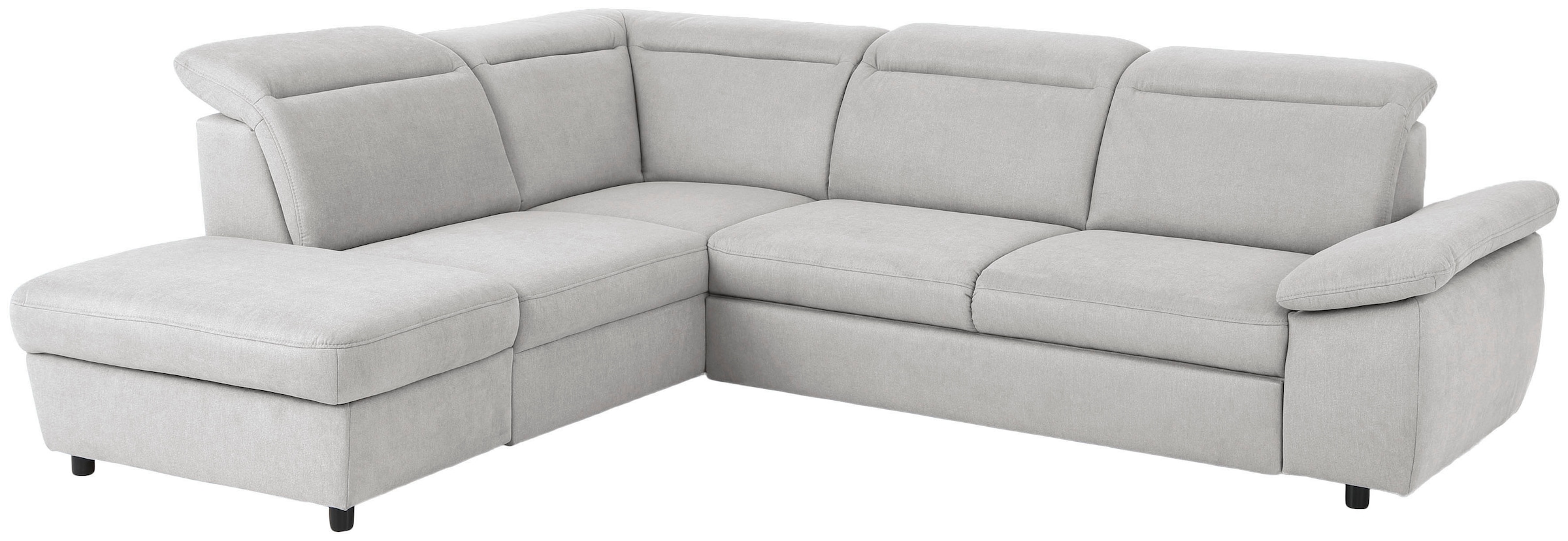 Home affaire Ecksofa »Mauritius L-Form«, mit Ottomane, mit Kopfteil- und Armlehnverstellung