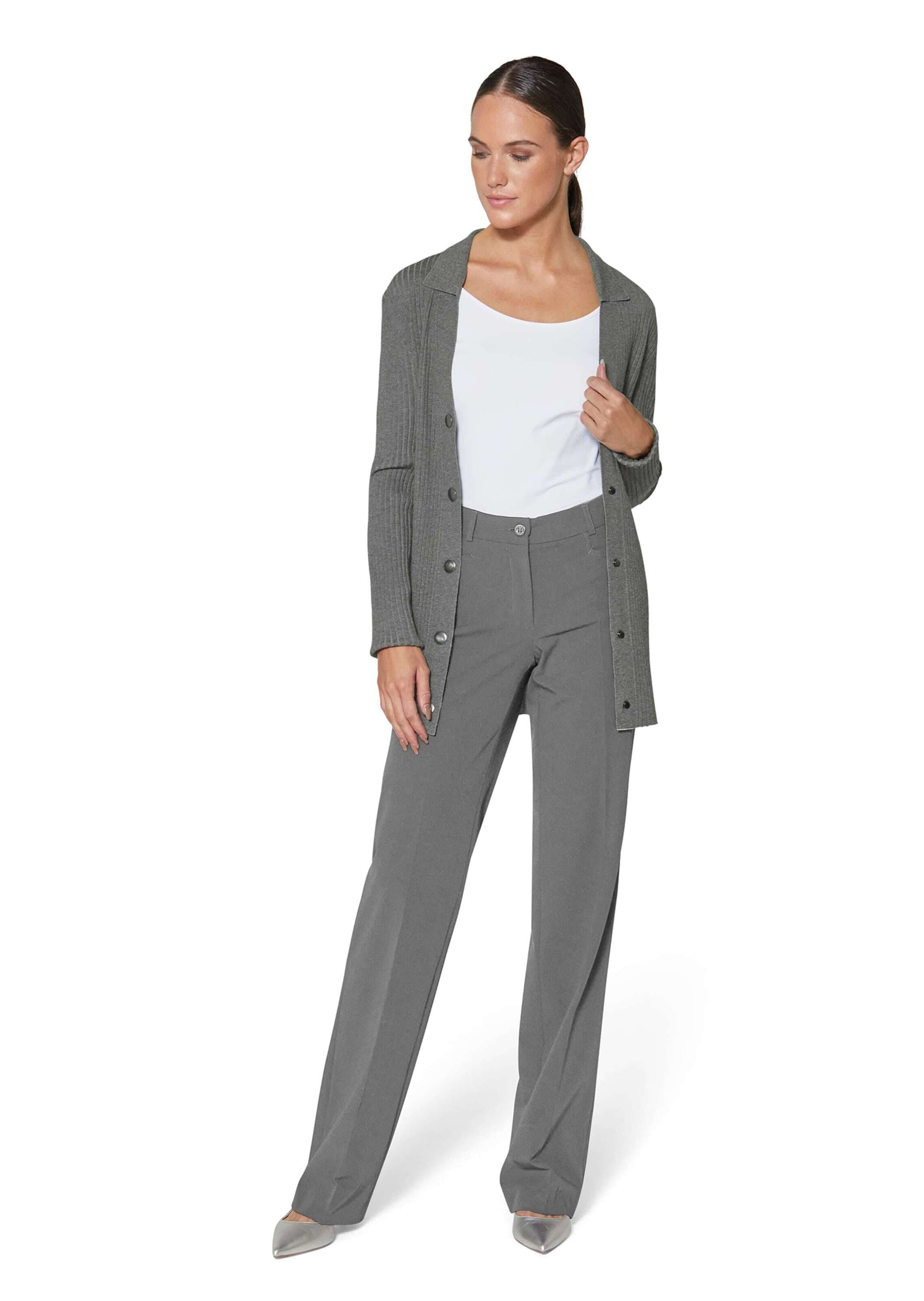 MADELEINE Strickjacke »Strickjacke Schlichte Strickjacke in Long-Form«