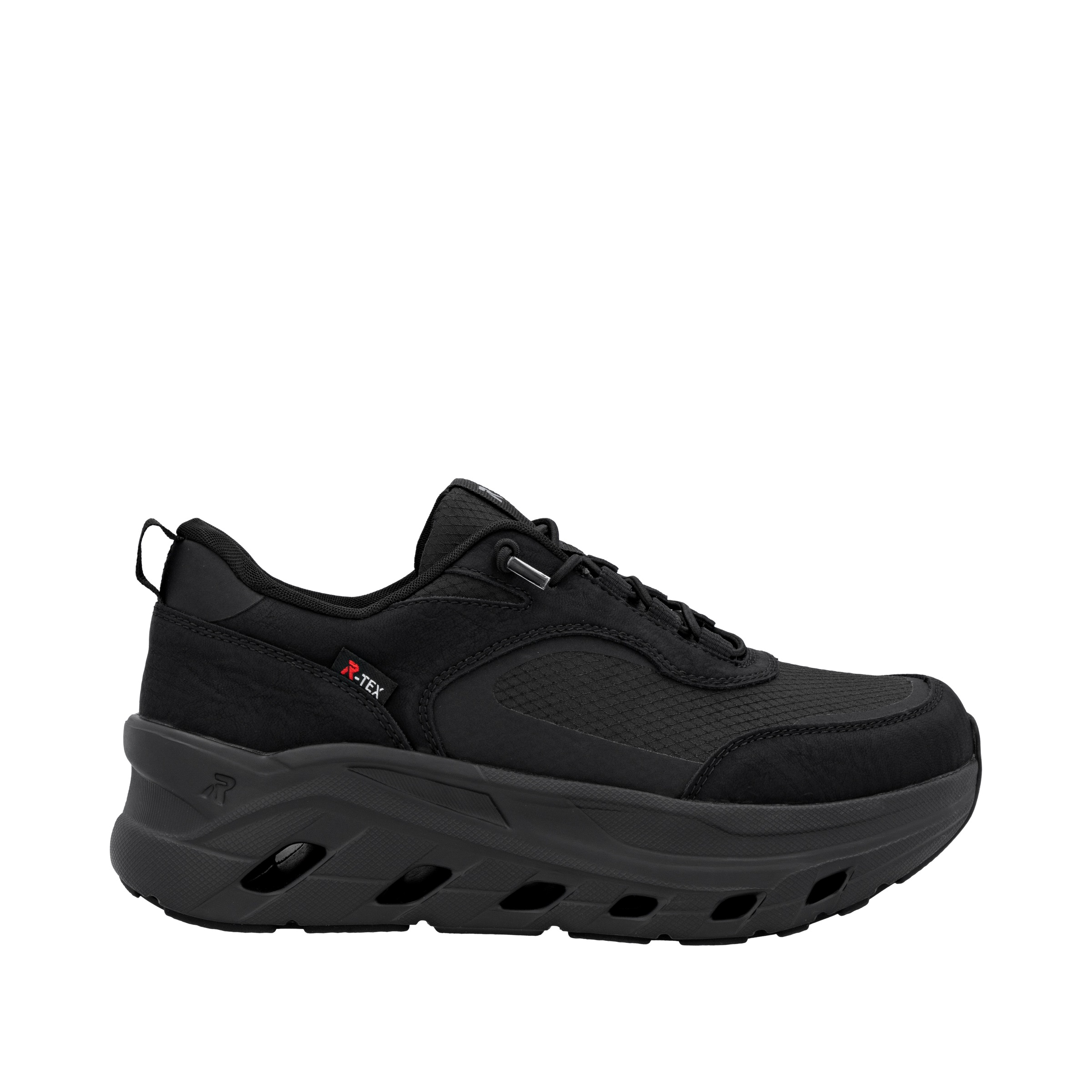 RIEKER Sport Slip-On Sneaker, Schlupfschuh, Halbschuh, Freizeitschuh mit trendy Plateausohle