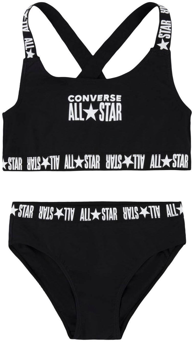 Converse Bustier-Bikini »2PC CORE LOGO SWIMSUIT für Mädchen«, (Set)