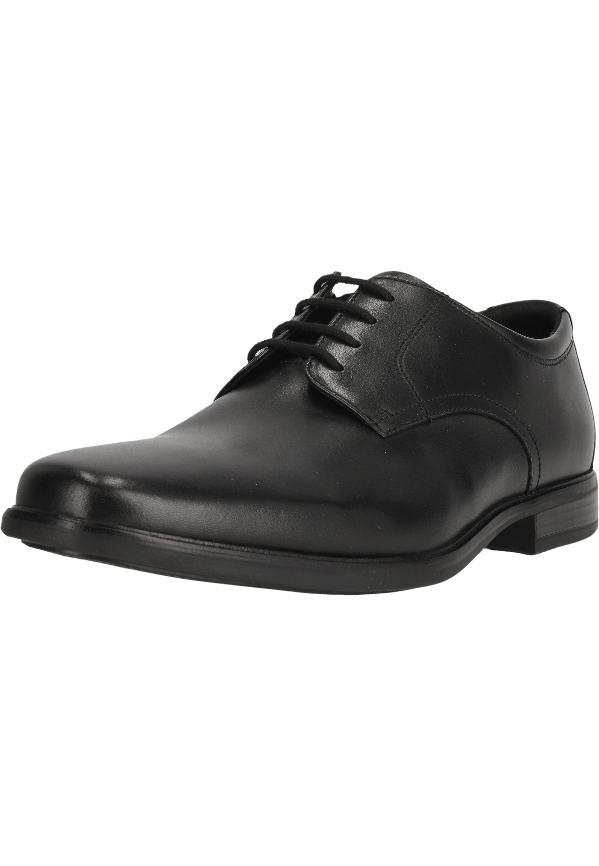 Clarks Schnürschuh »Howard Walk«, in elegantem Design mit stoßdämpfender Sohle