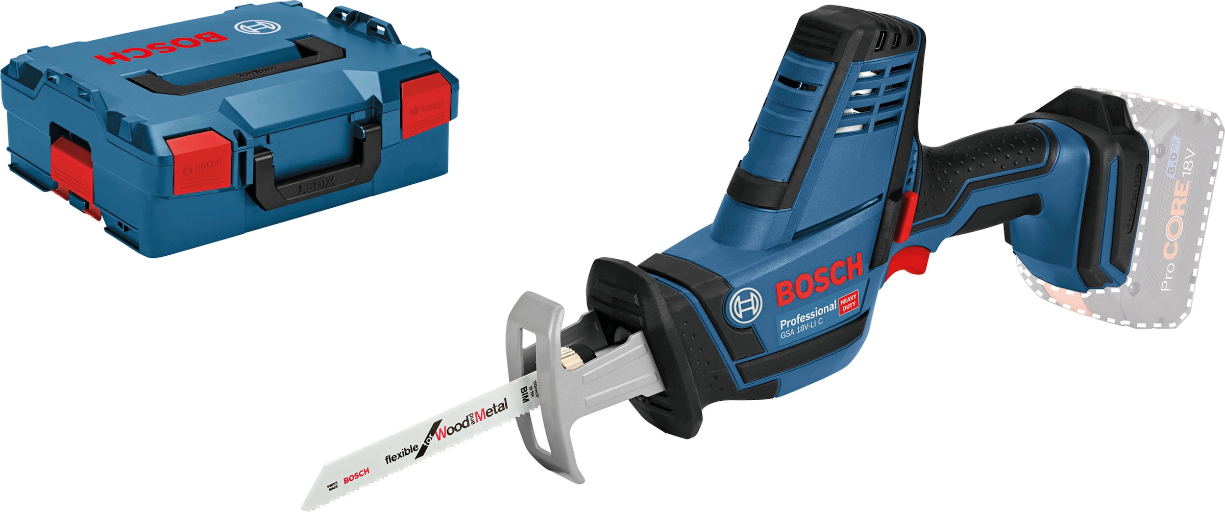 Bosch Professional Akku-Säbelsäge »»GSA 18V-LI C PROFESSI...