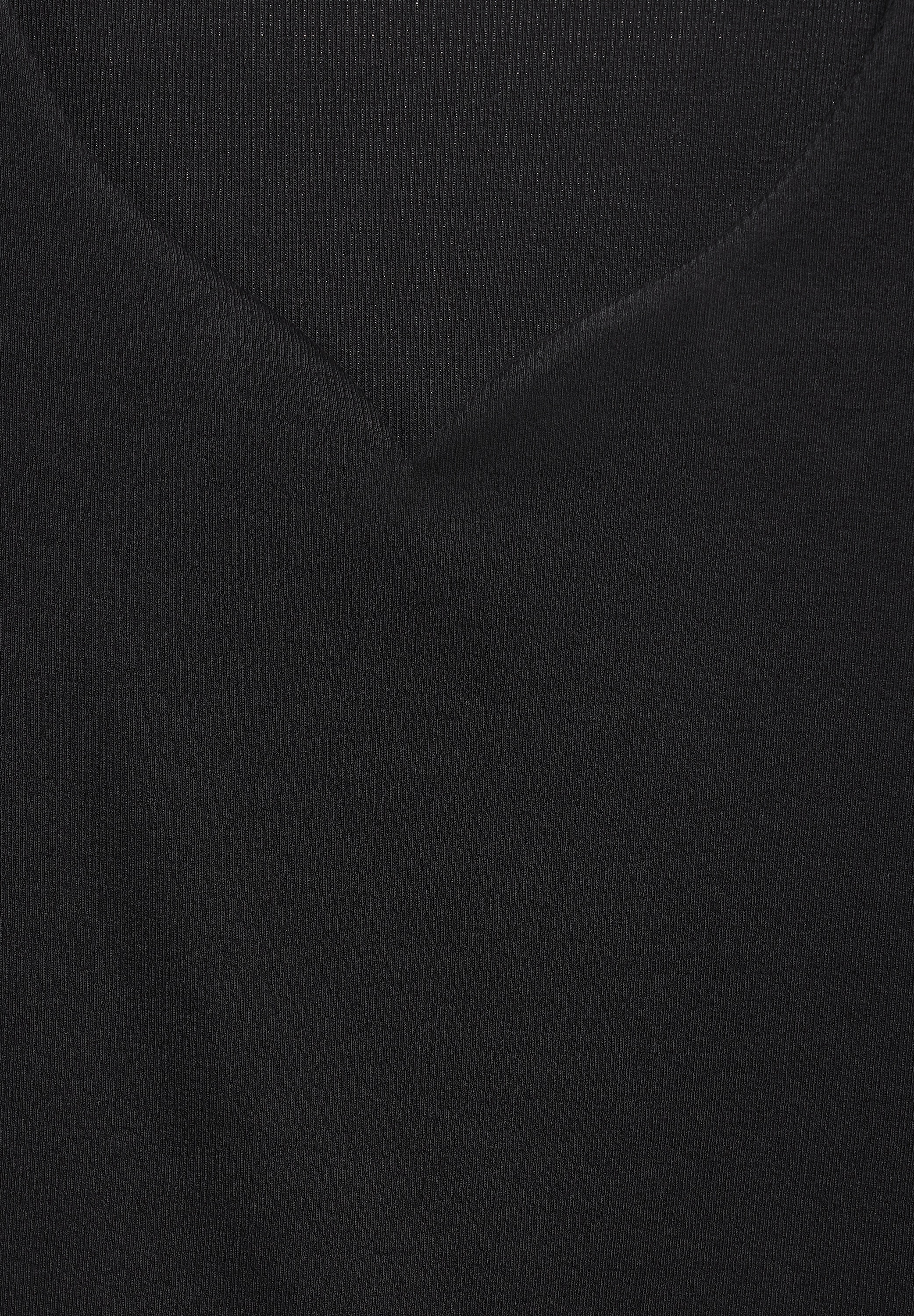 STREET ONE T-Shirt, aus Baumwolle mit Stretchante