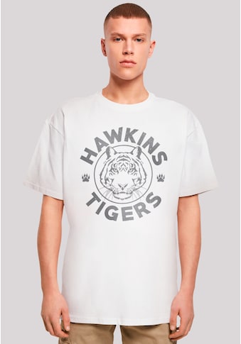 T-Shirt »Stranger Things Hawkins Grey Tiger«