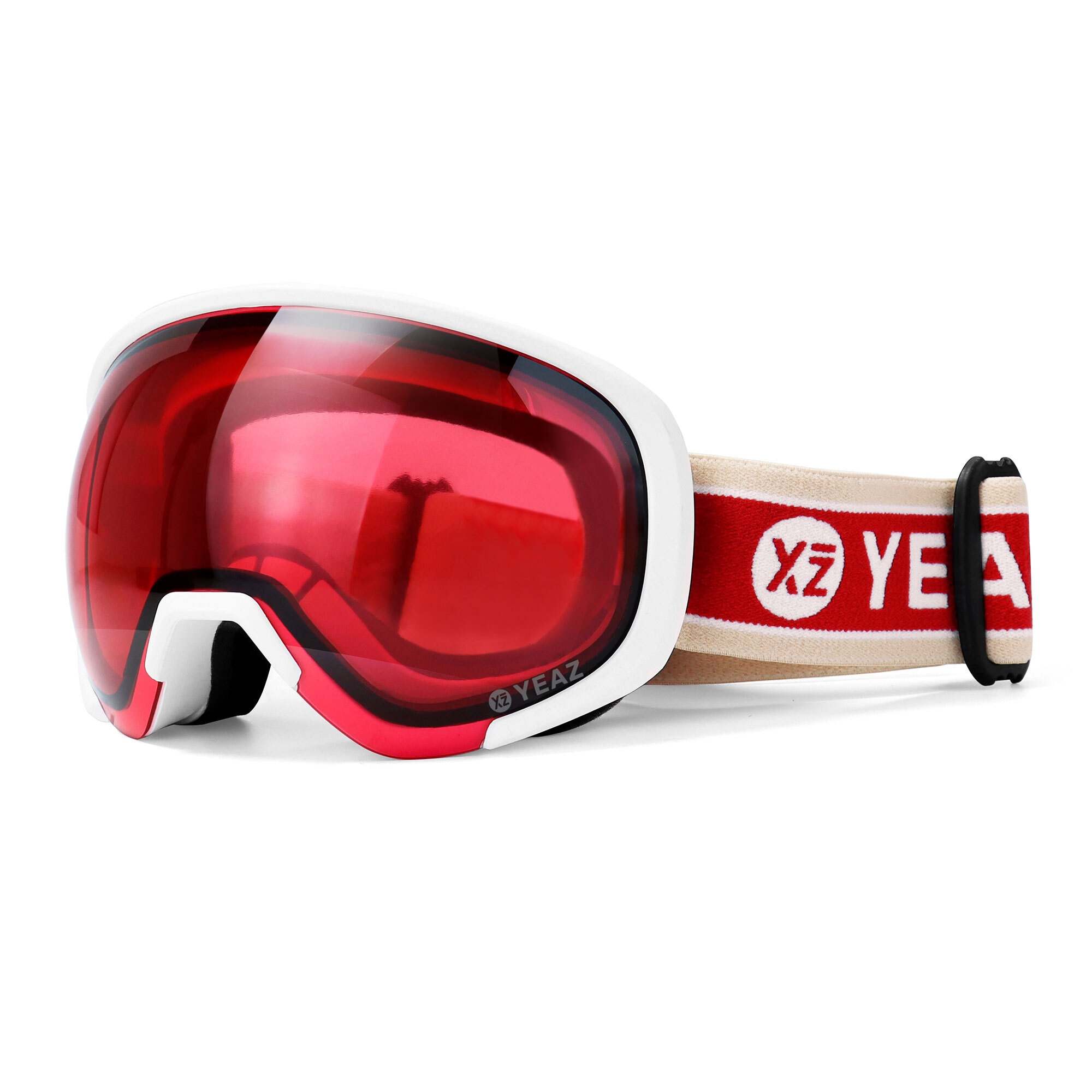 Yeaz Herren Rot Brille Black Run, Größe One Size In - Image 3