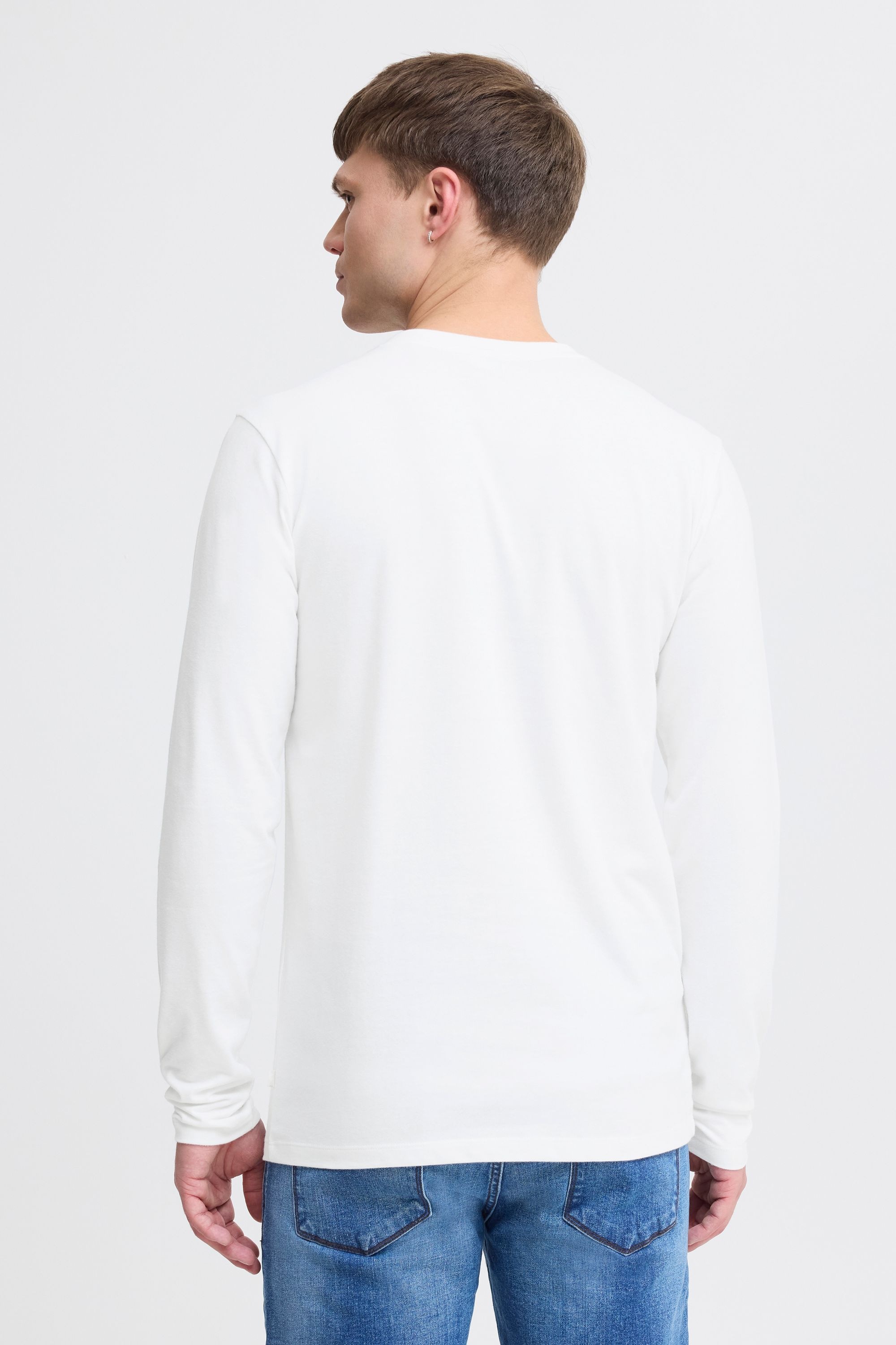 !solid Solid V-Shirt SDODIFAN White M 3