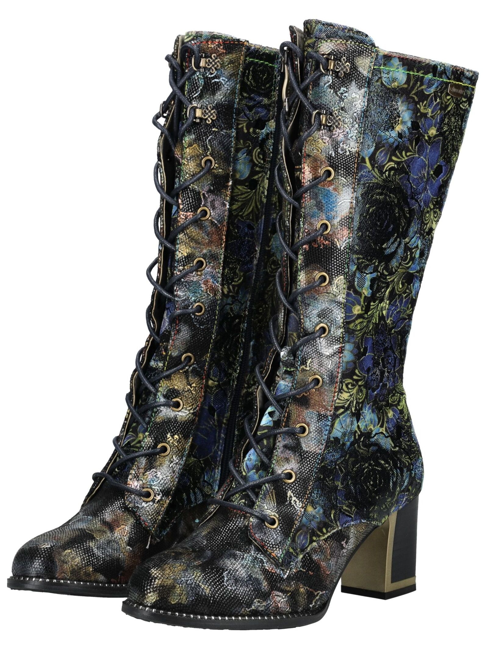 LAURA VITA Schnürstiefel »LAURA VITA Stiefel Leder/Textil«