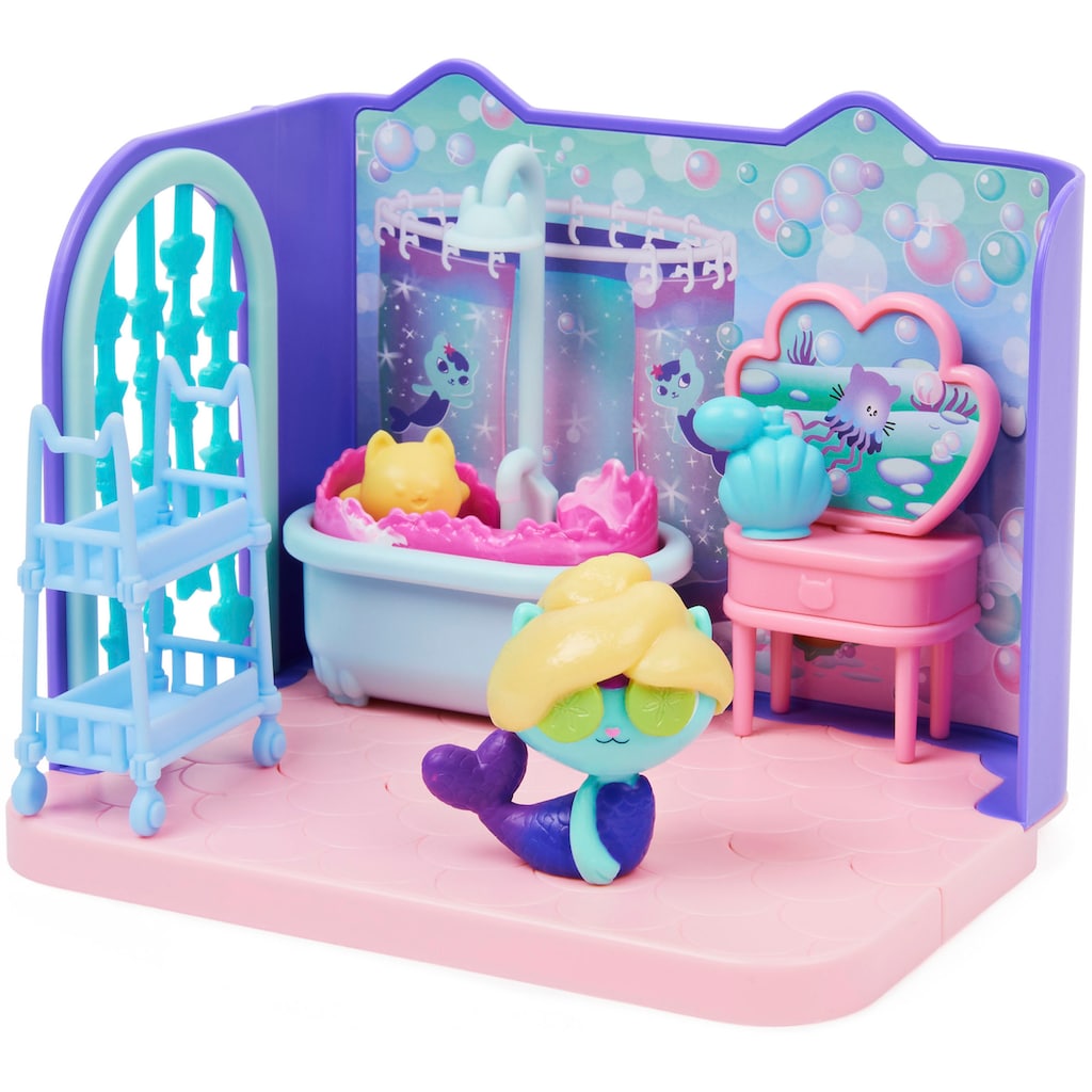 Spin Master Spielwelt »Gabby's Dollhouse – Deluxe Room – MerCat's Badezimmer«