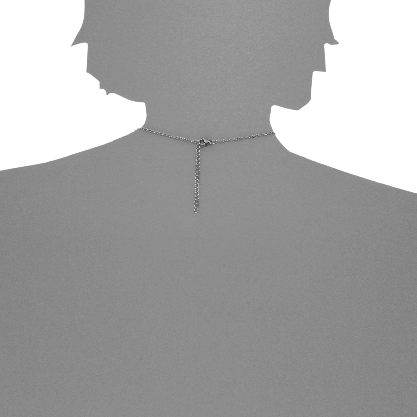 OSTSEE-SCHMUCK Kette mit Anhänger »- Windflüchter 23 mm - Edelstahl - ohne Stein«