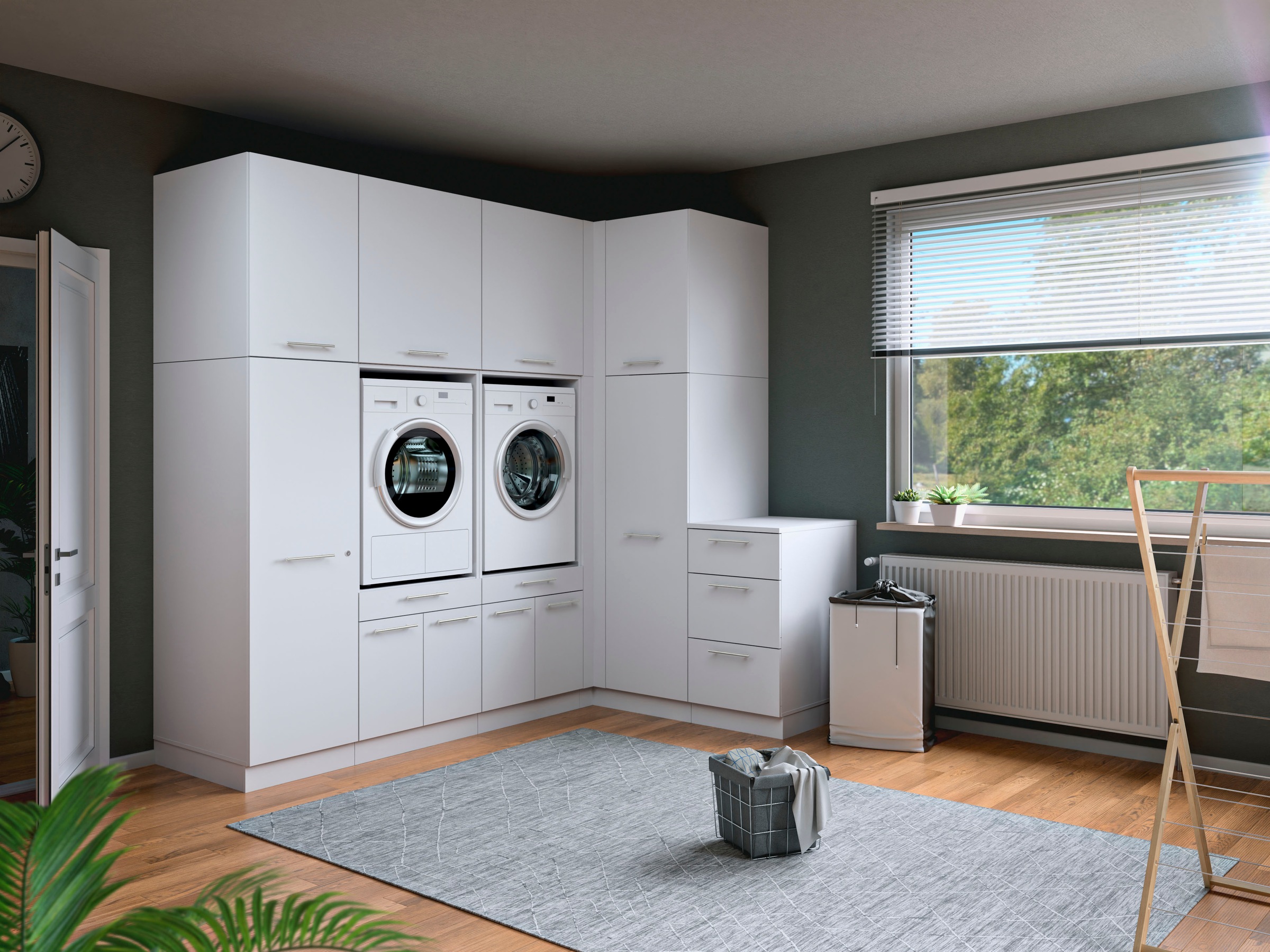 Laundreezy Mehrzweckschrank-Set "Laundreezy, 9-tlg. Mehrzweckschrank-Set B/ günstig online kaufen