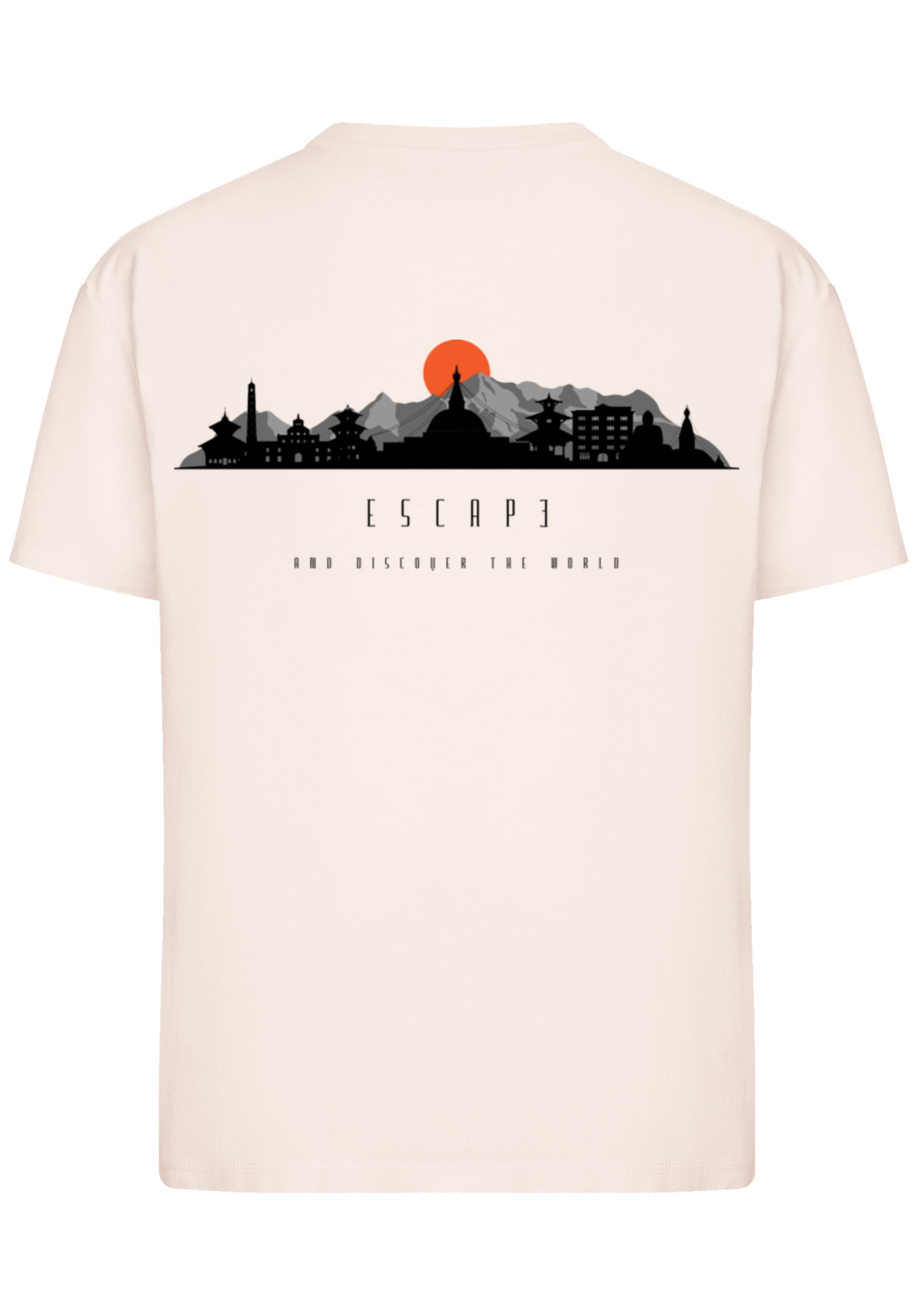 F4NT4STIC T-Shirt »Escape Discover the World Asian Town«, Premium Qualität, ESCAPE Collection