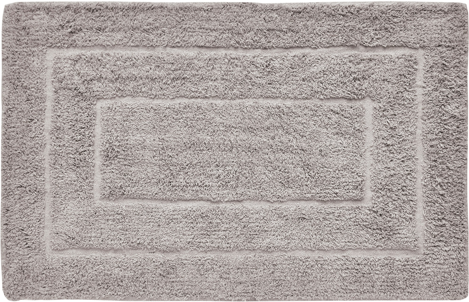 Andiamo Badematte »Havanna, 50x80 cm«, fußbodenheizungsgeeignet-schnell trocknend, Badteppich, Uni Farben, Hoch-Tief Effekt, verschiedene Designs