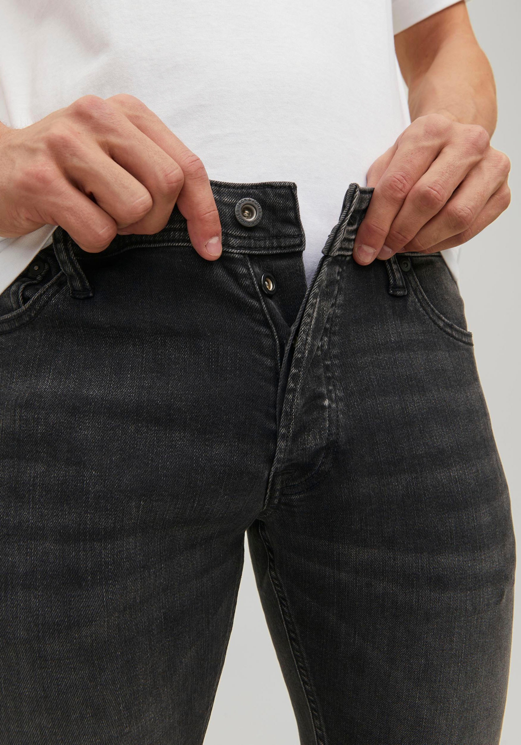 Jack & Jones Slim-fit-Jeans »JJ JJIGLENN JJORIGINAL«