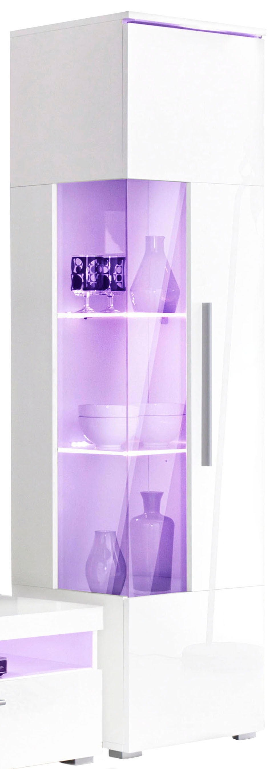 OTTO home Vitrine "India,Höhe 160cm stilvolle Glasvitrine mit verstellbare günstig online kaufen