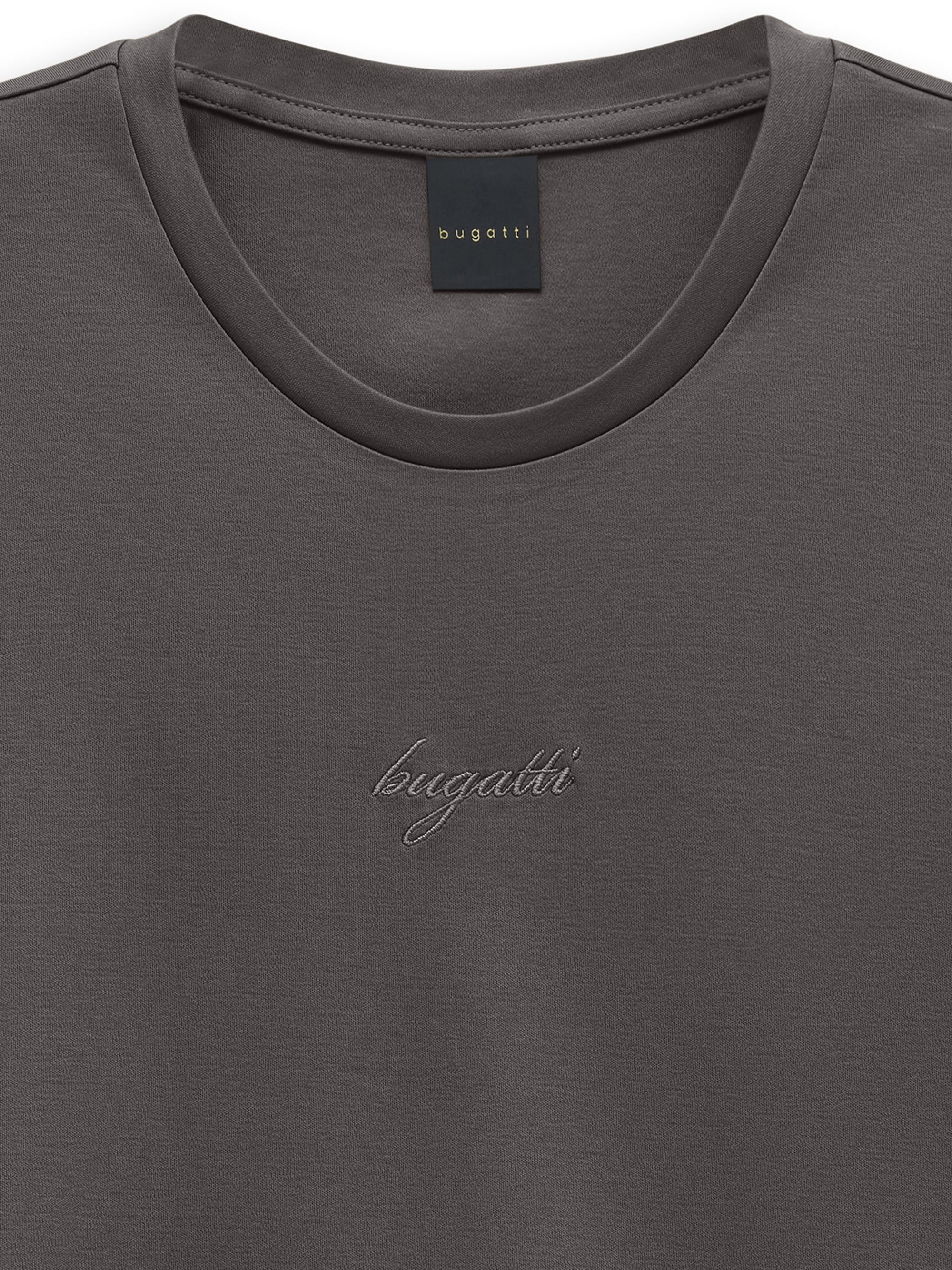 bugatti T-Shirt »Modern Fit« Modern Fit Baumwolle Rundhals