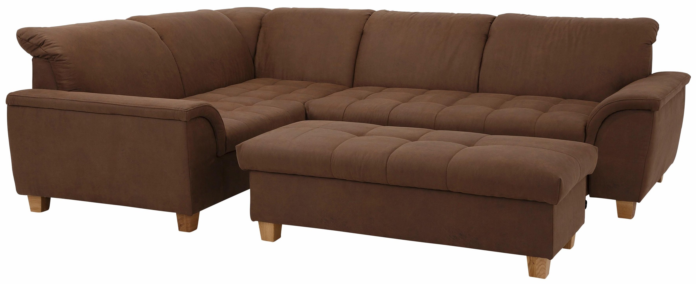 Home affaire Ecksofa "Lyla fester Sitzkomfort, bequeme Armlehnen, Breite 27 günstig online kaufen