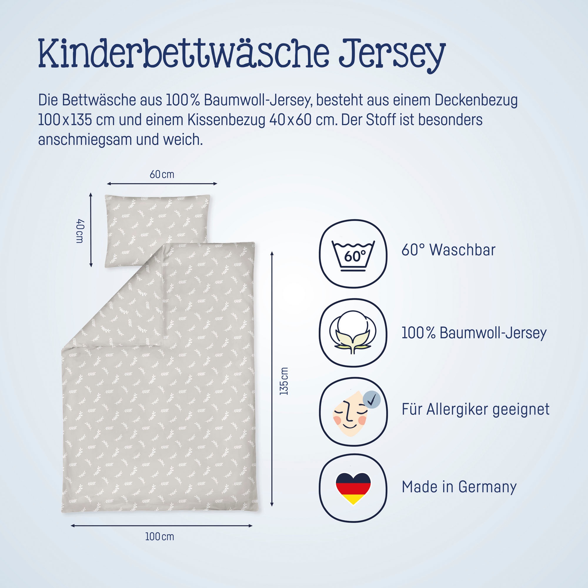 Julius Zöllner Kinderbettwäsche "Twiggy" 2 Stk. günstig online kaufen