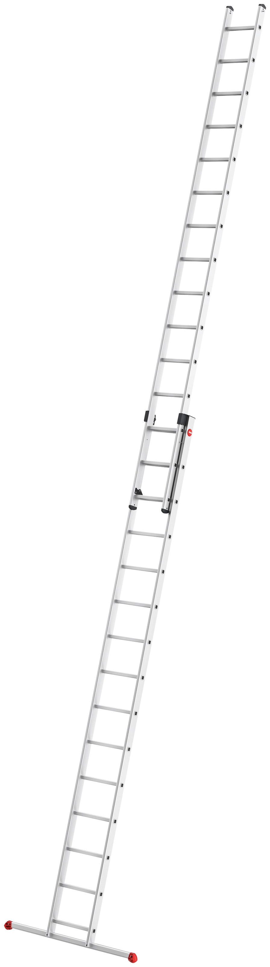 Hailo Anlegeleiter "S80 ProfiStep duo" Aluminium-Schiebeleiter 2-teilig 2x1 günstig online kaufen