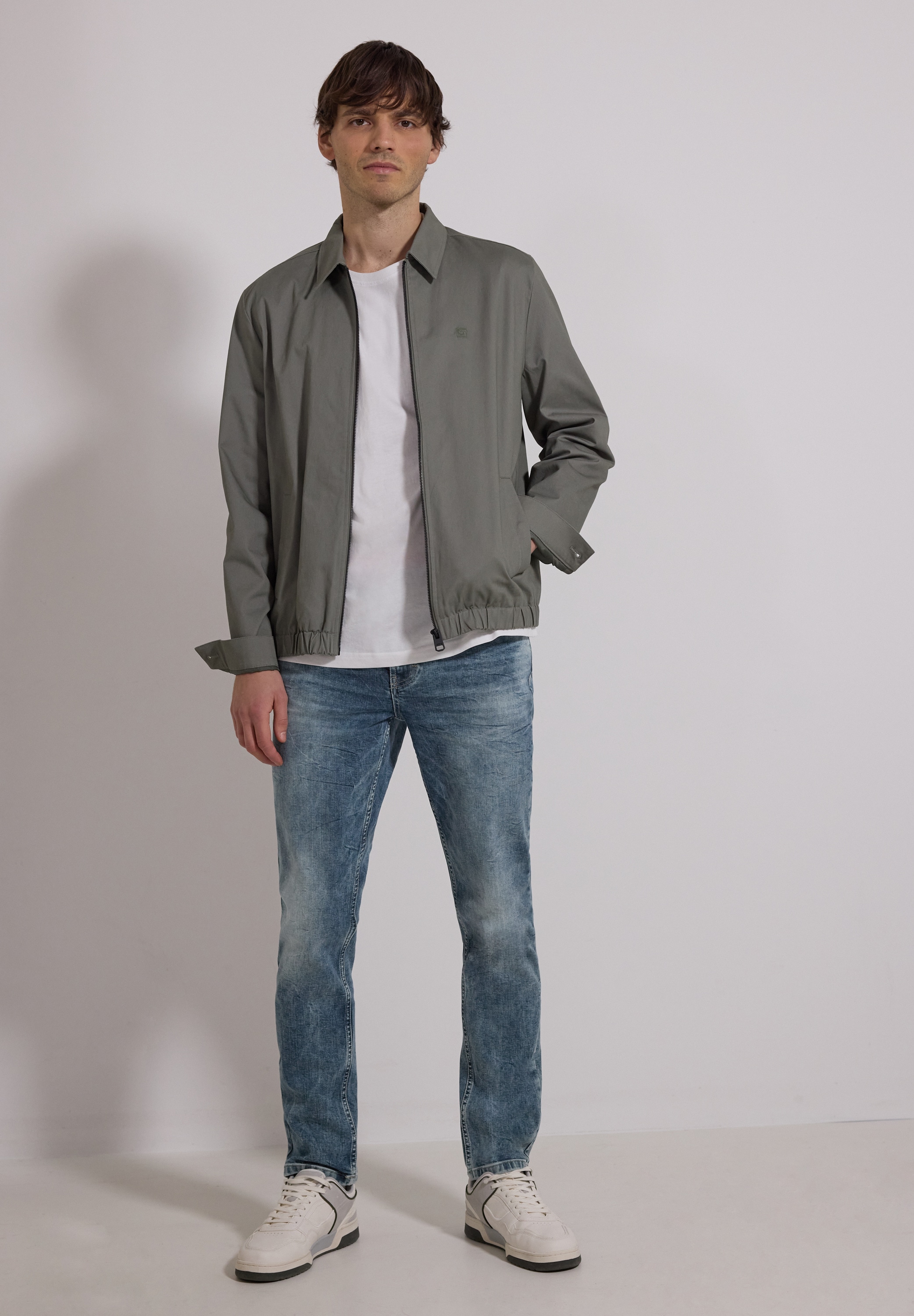 STREET ONE MEN Slim-fit-Jeans Middle Waist