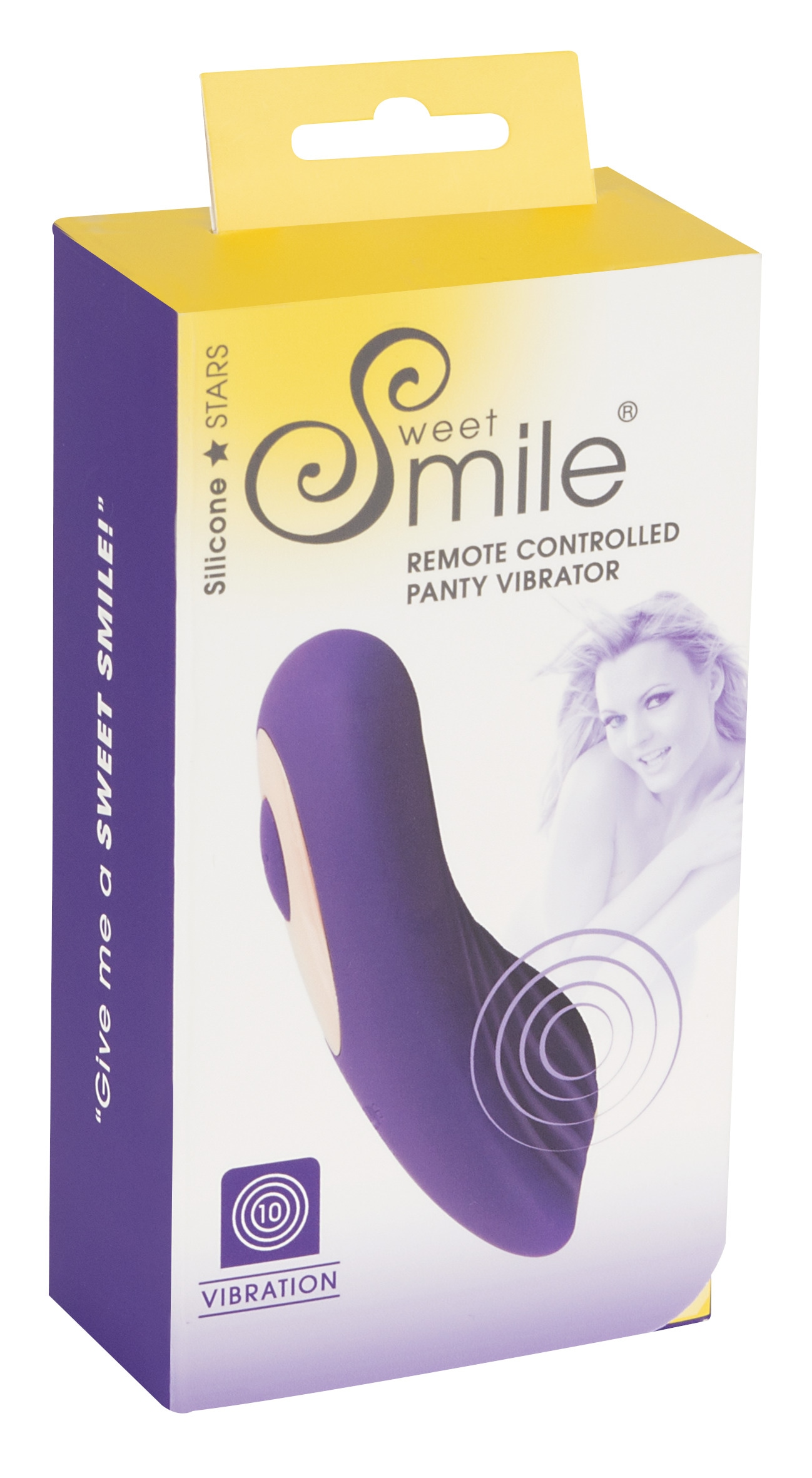 Sweet Smile Vibrator »Auflegevibrator RC Panty Vibrator«