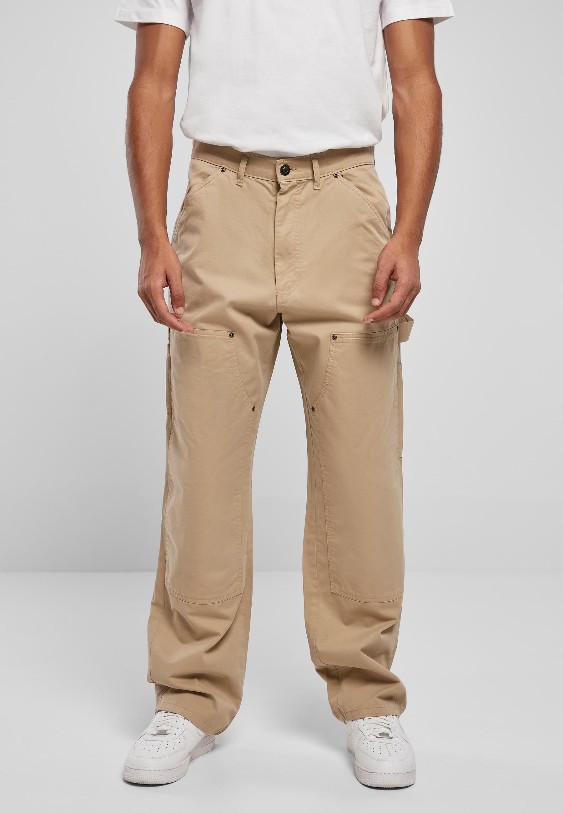 URBAN CLASSICS Stoffhose »Urban Classics Herren Double Knee Carpenter Trouser«