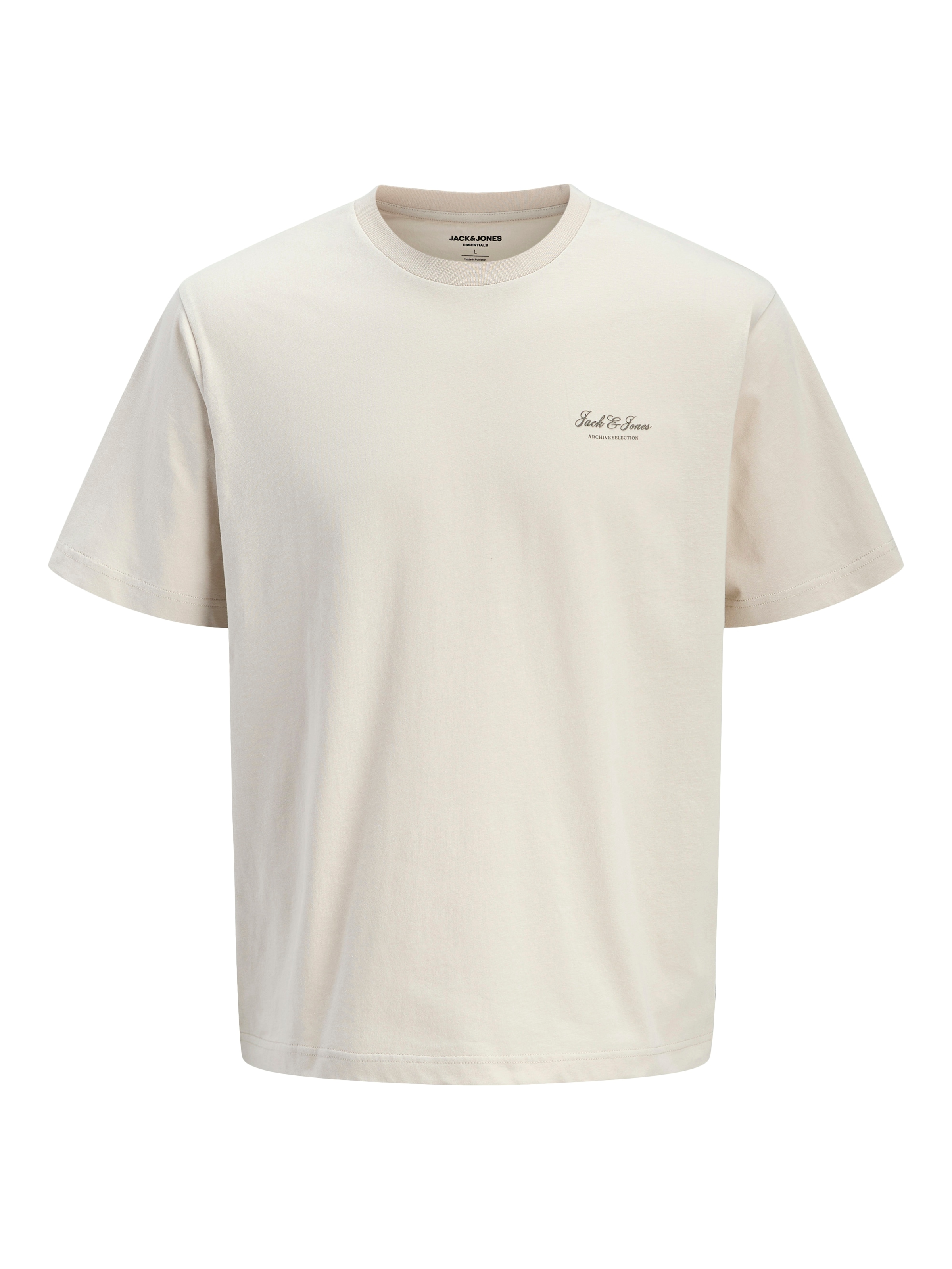 Jack & Jones PlusSize Rundhalsshirt »JJEARCHIVE GRAPHIC TEE SS O-NECK PLS« Baumwolle, regular fit