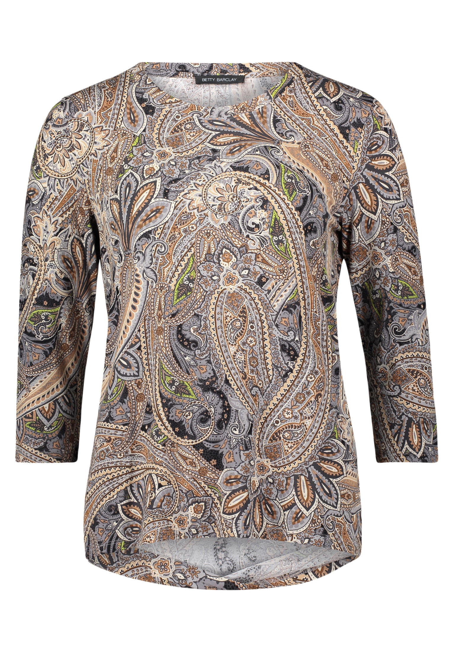 Betty Barclay 3/4-Arm-Shirt "Betty Barclay Damen Basic Shirt mit Print", (1 günstig online kaufen
