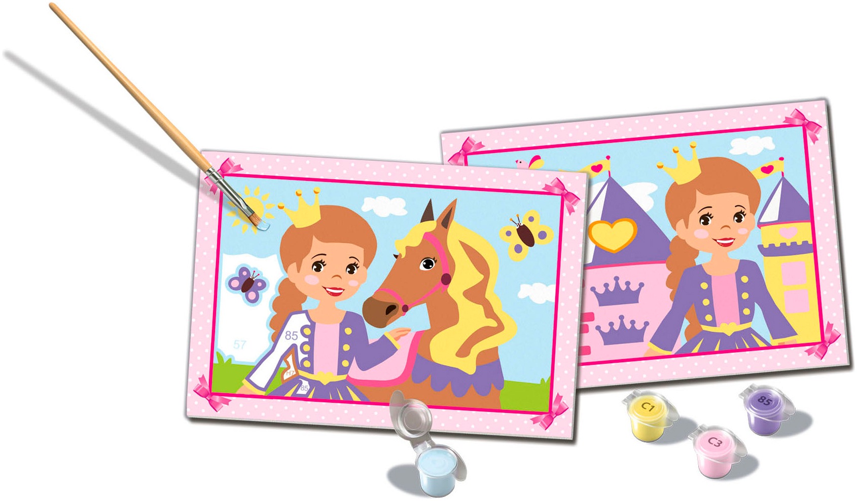 Ravensburger Malen nach Zahlen »CreArt, Kleine Prinzessin«, Made in Europe