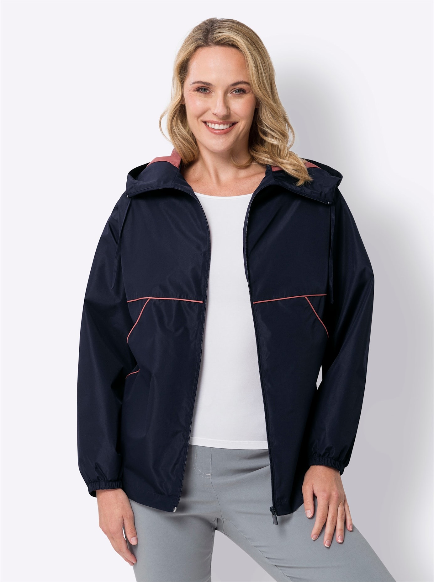 Classic Basics Langjacke, mit Kapuze günstig online kaufen