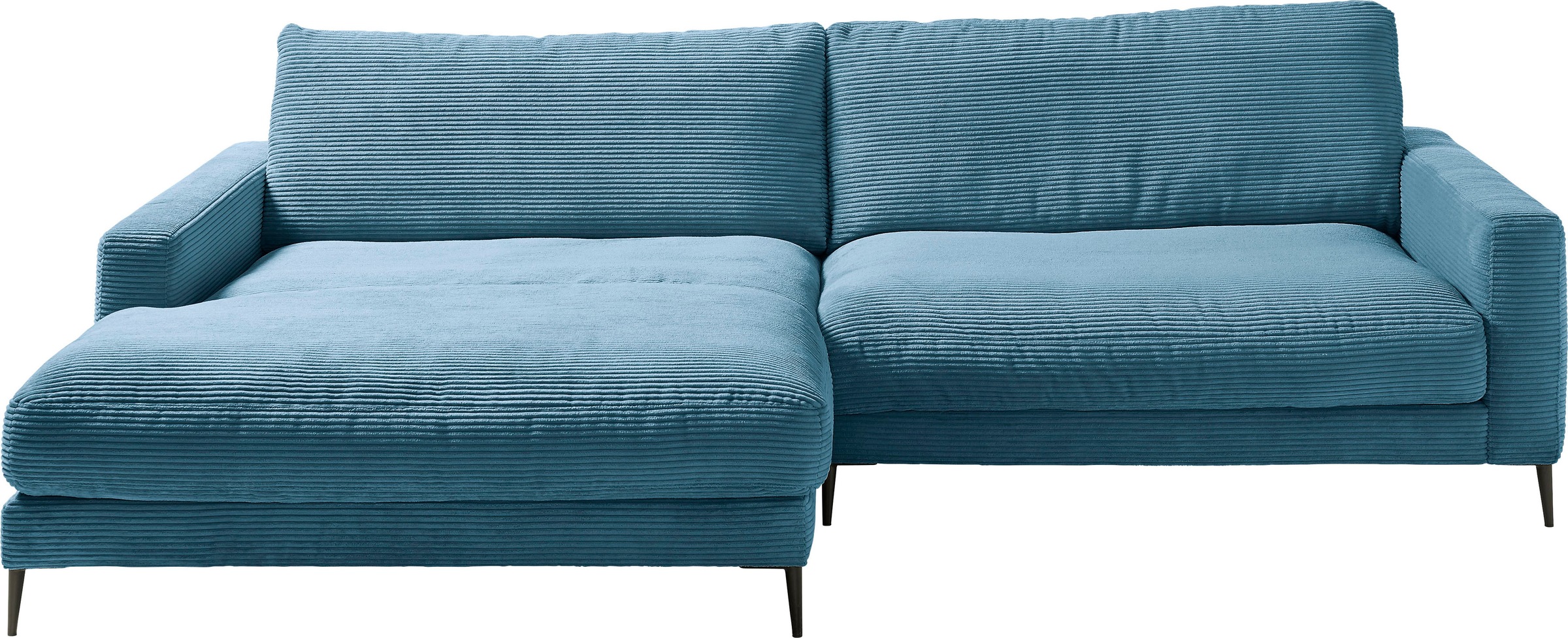 Home affaire Ecksofa "Downtown, B/T/H: 272/190/84 cm L-Form" weicher Sitzko günstig online kaufen