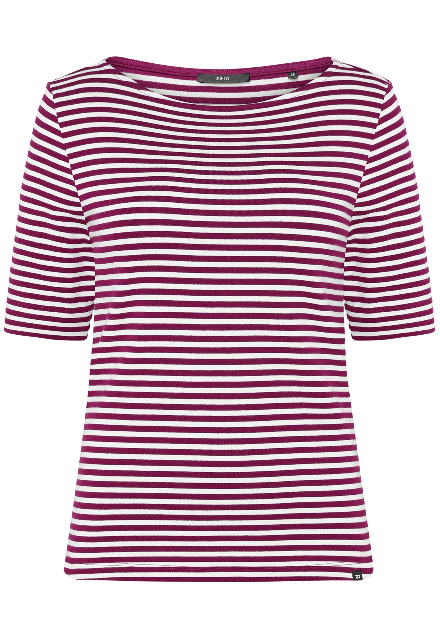 Zero Kurzarmshirt "Damen mit U-Boot Ausschnitt" 1 Material günstig online kaufen