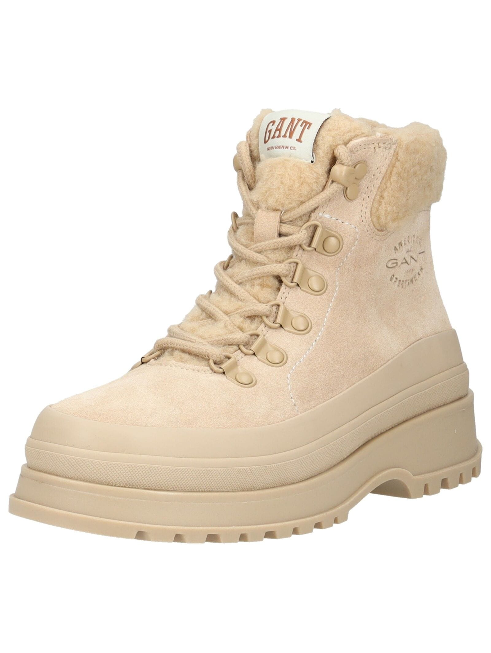 Gant Schnürstiefelette "Gant Stiefelette Lederimitat/Textil" günstig online kaufen