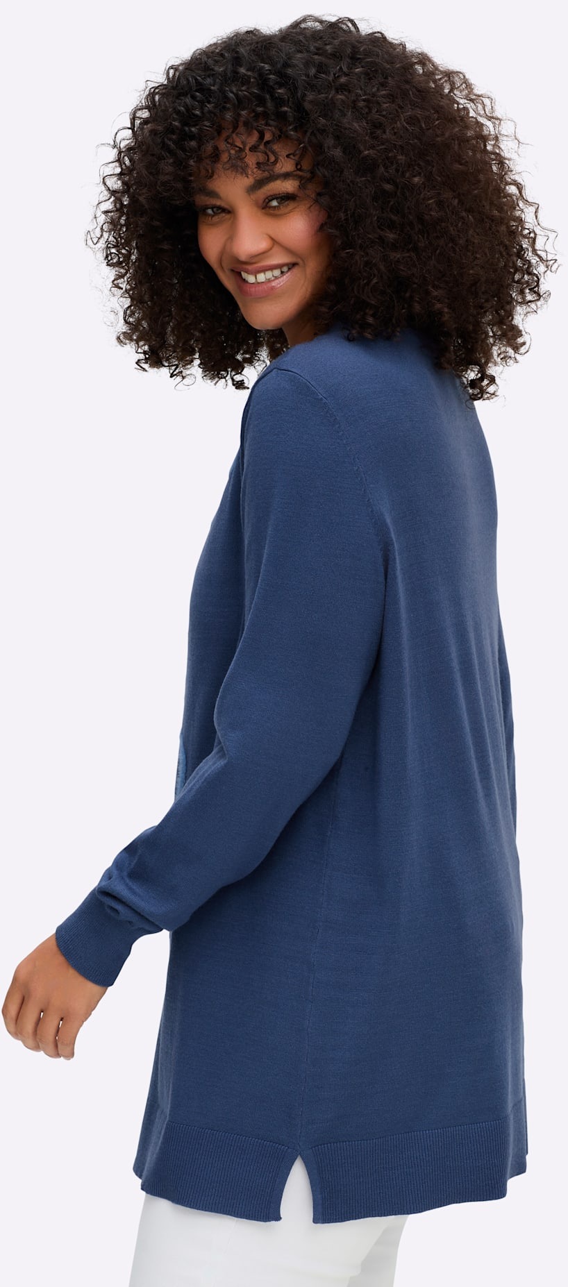 Sheego Jacquardpullover »Pullover«